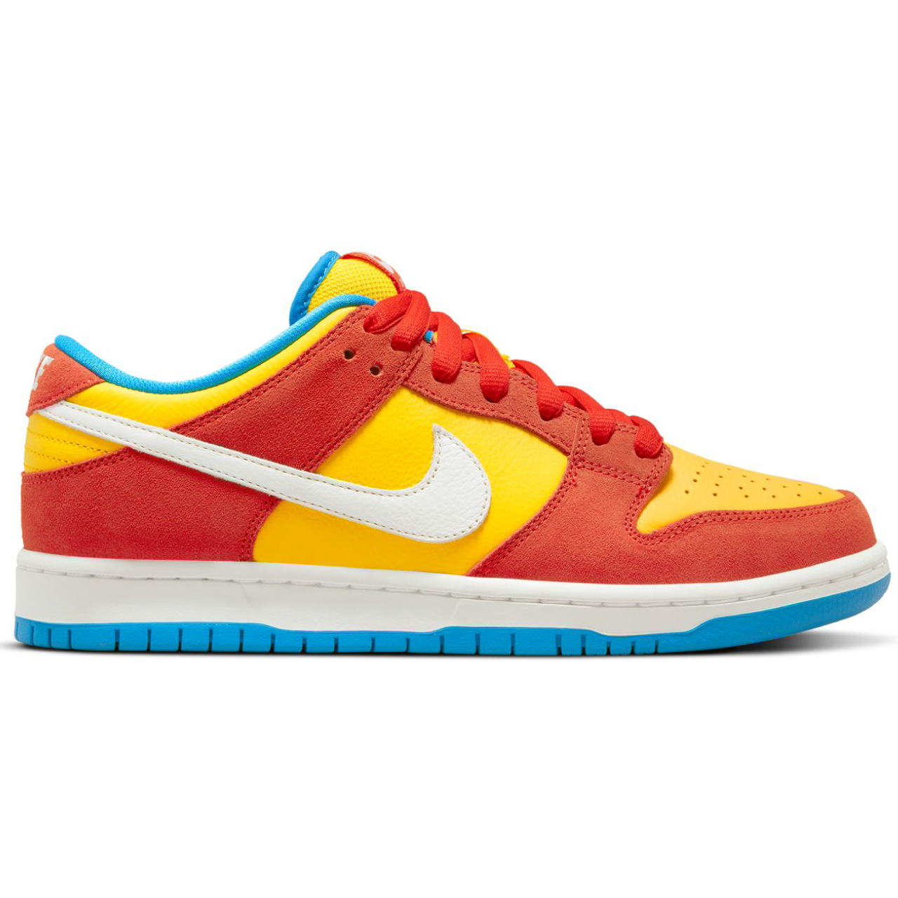 NIKE SB DUNK LOW PRO BART SIMPSON HABANERO RED/WHITE-BLUE HERO