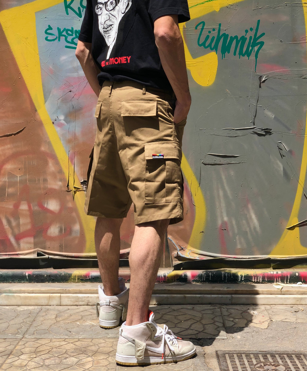 COLOR I-5 CARGO SHORT CARAMEL