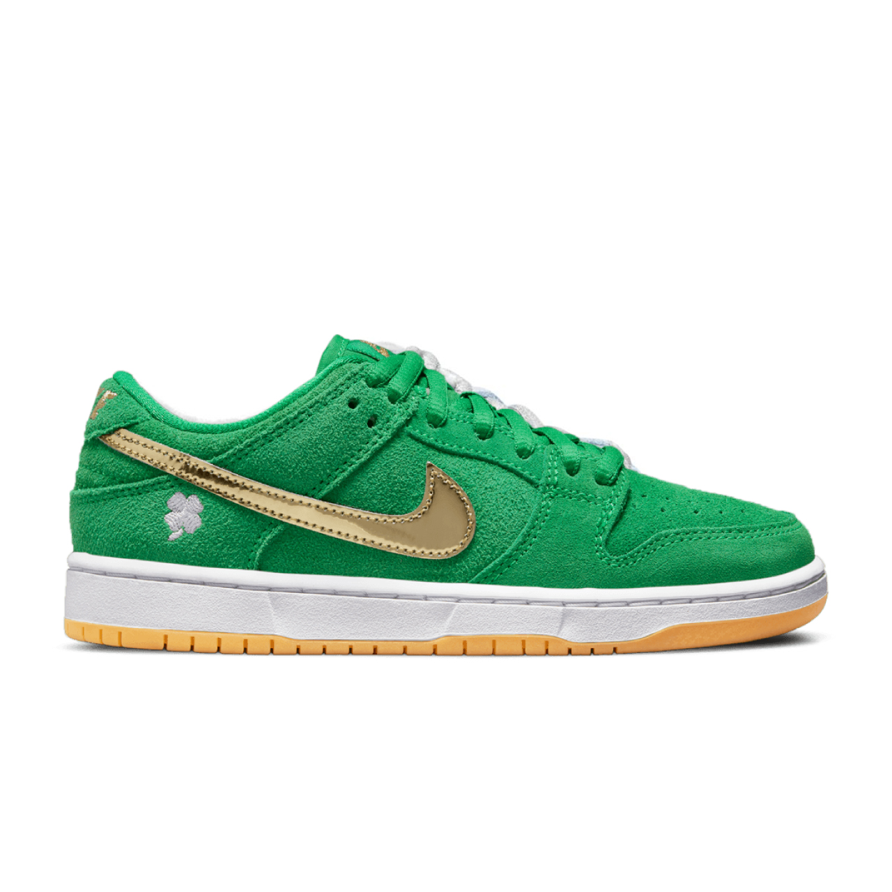 NIKE SB DUNK LOW PRO (PS) ST. PATRICKʼS DAY LUCKY GREEN/METALLIC GOLD-LUCKY GREEN