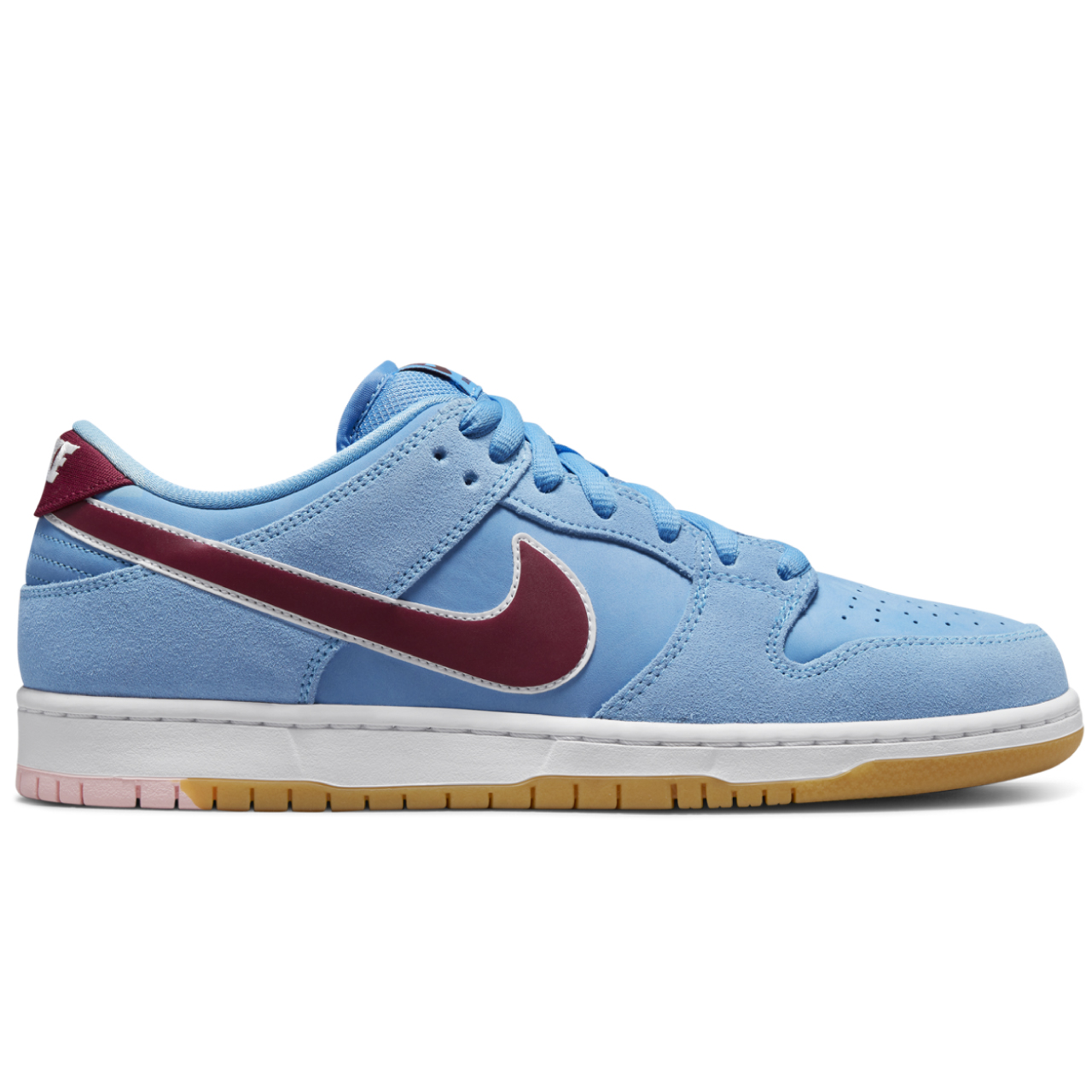NIKE SB DUNK LOW PRO PHILADELPHIA PHILLIES VALOR BLUE/TEAM MAROON-VALOR BLUE-WHITE
