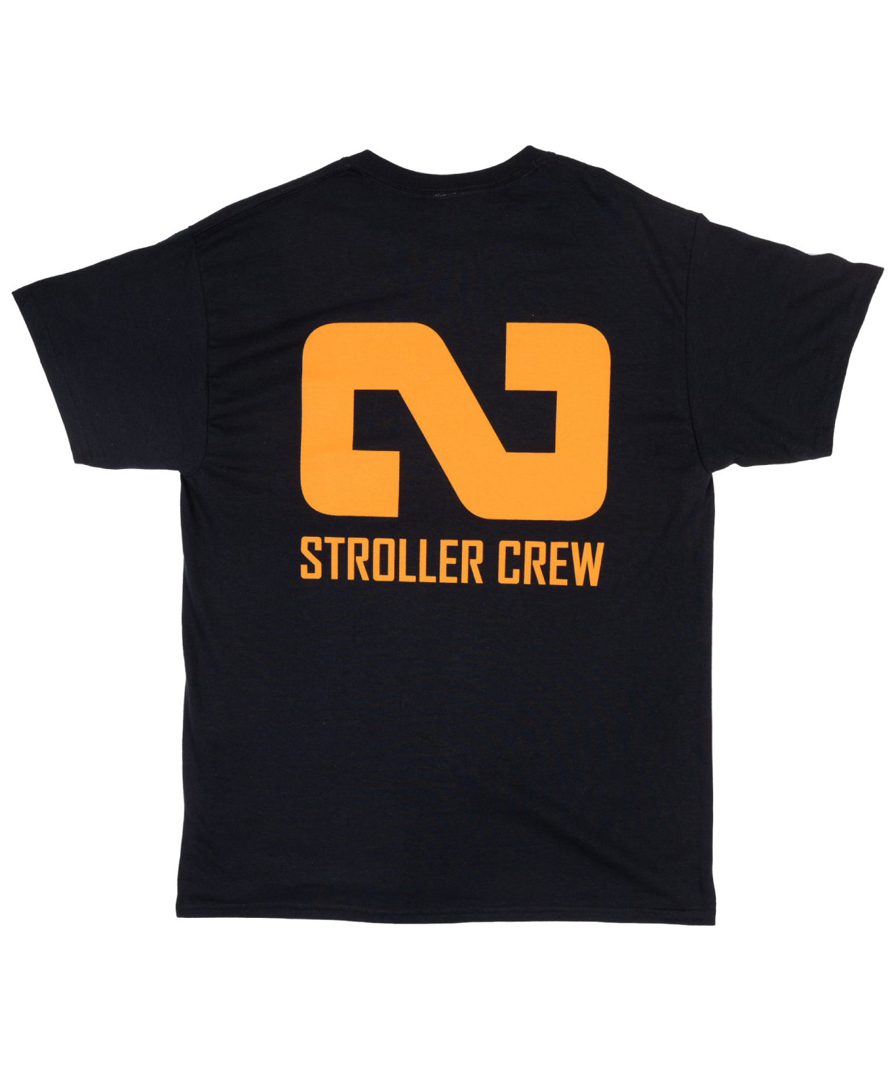 STROLLER CREW INFINITY TEE BLACK/ORANGE