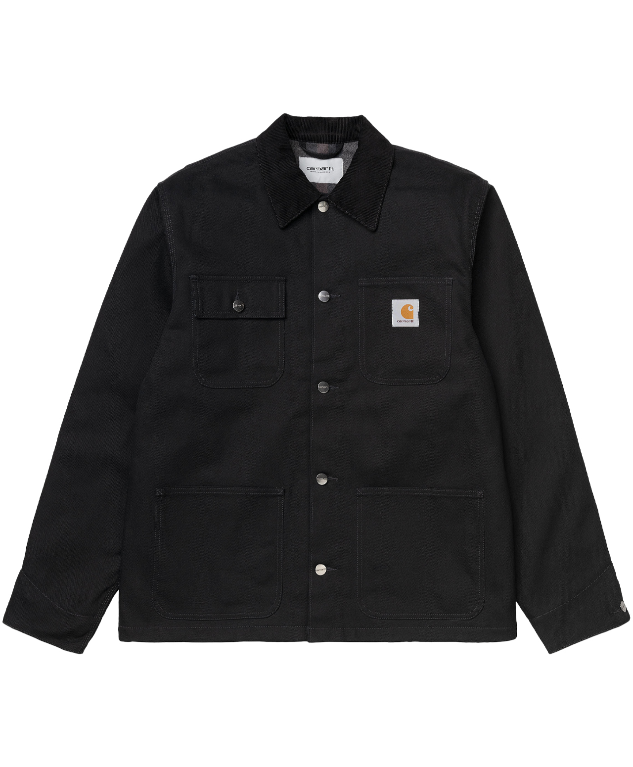 CARHARTT WIP MICHIGAN COAT BLACK/BLACK RIGID