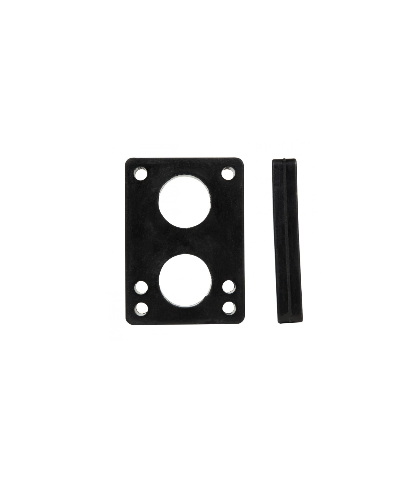 D STREET SOFT RISERS 1/2 BLACK