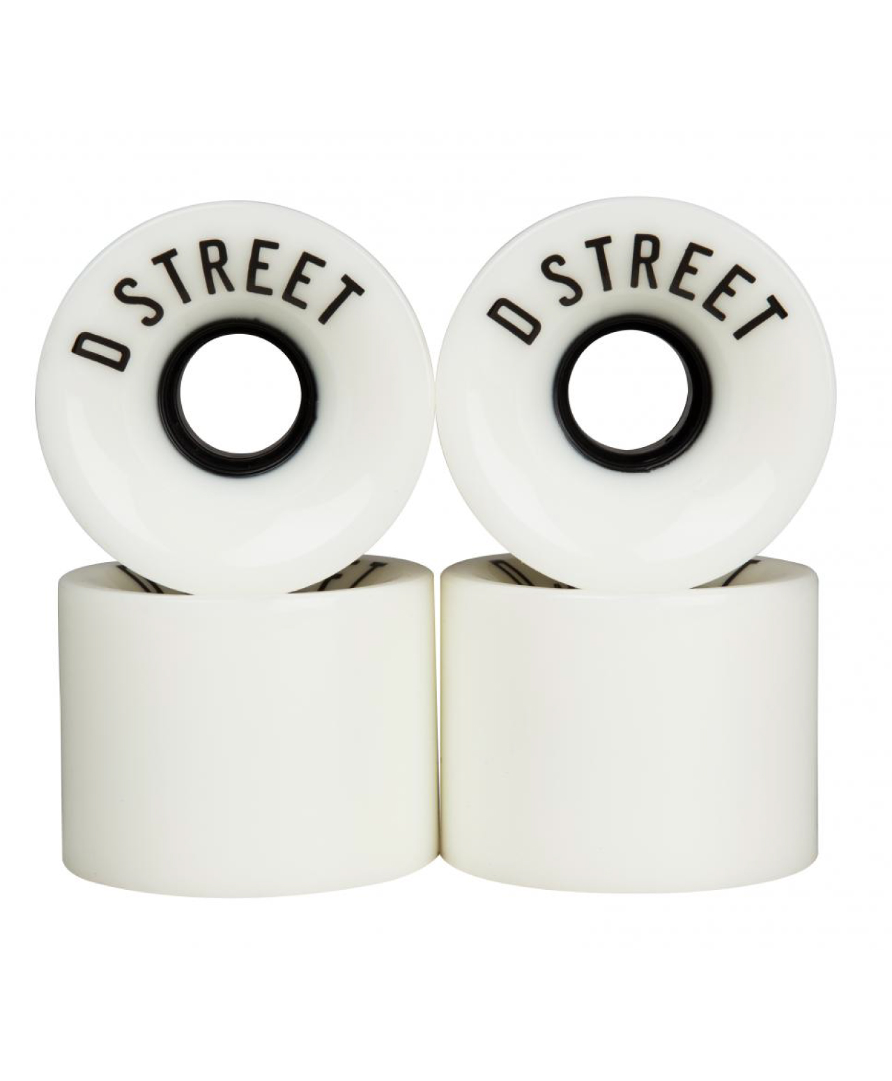 D STREET 59MM CENT 78A WHEELS WHITE