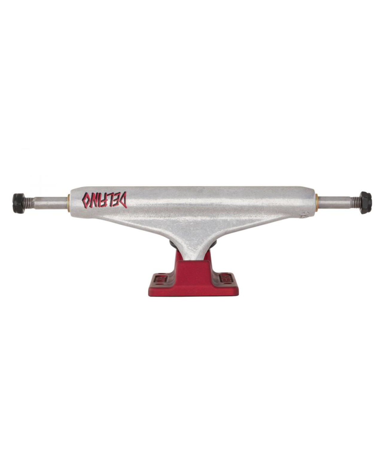 INDEPENDENT 144 HOLLOW DELFINO STAGE 11 TRUCKS SILVER/RED
