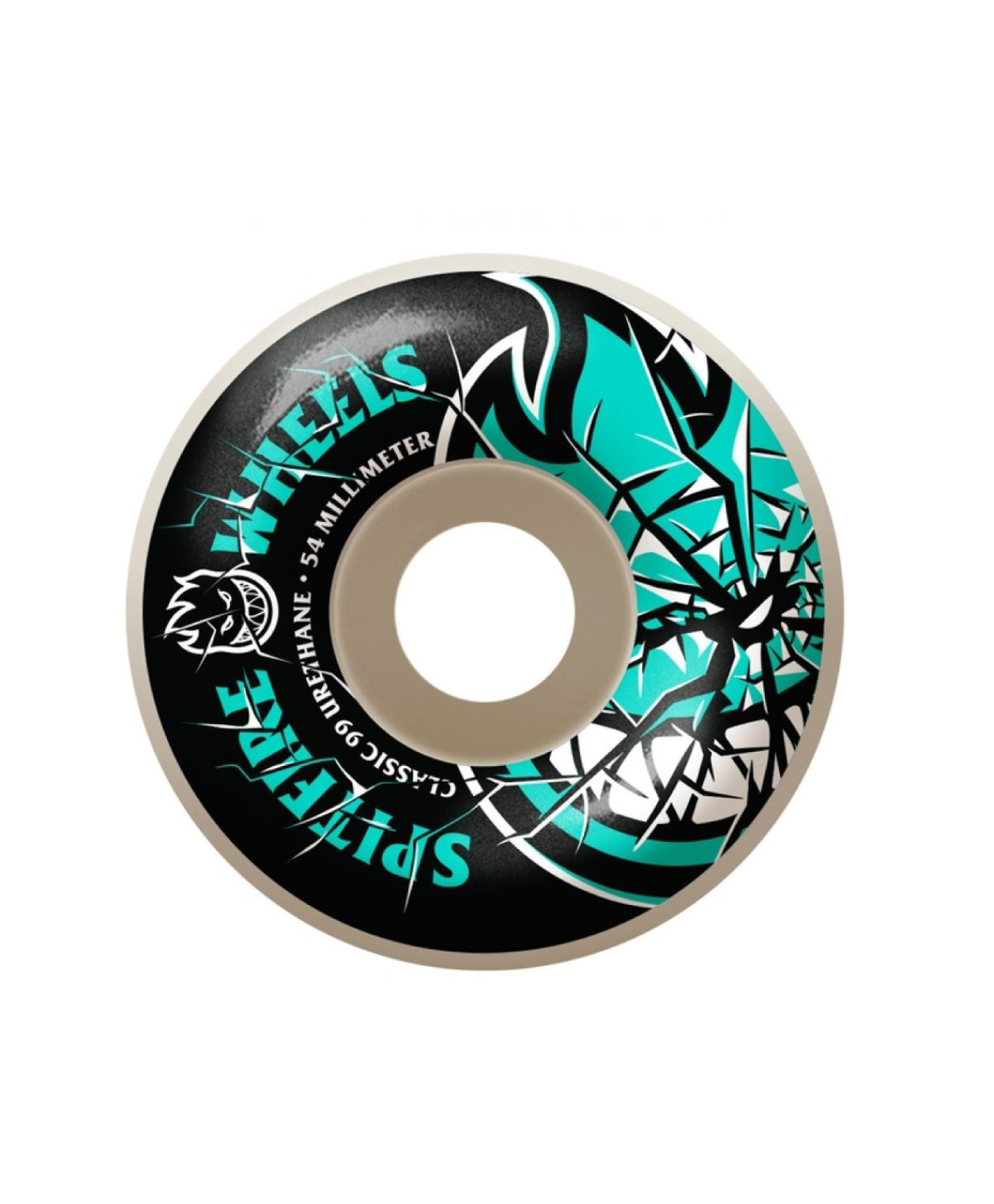 SPITFIRE BIGHEAD SHATTERED 99 54MM WHEELS WHITE
