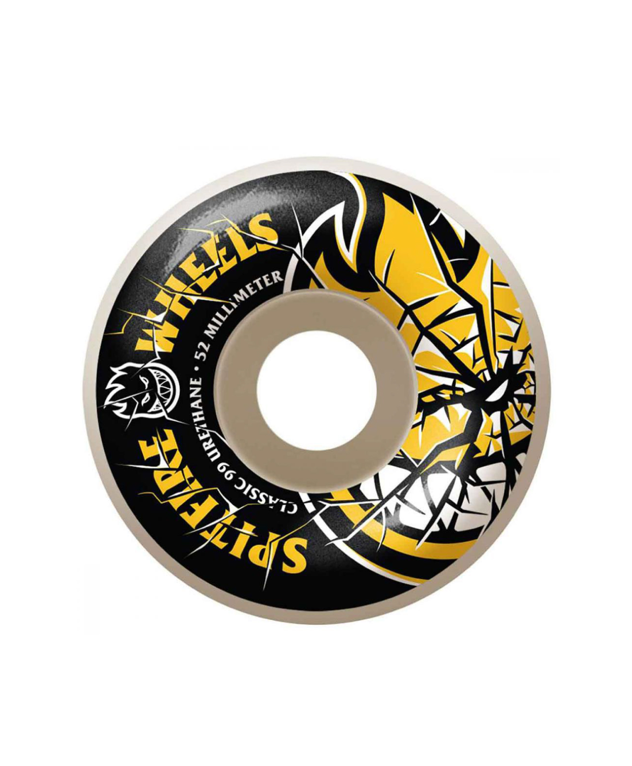 SPITFIRE BIGHEAD SHATTERED 99 52MM WHEELS WHITE