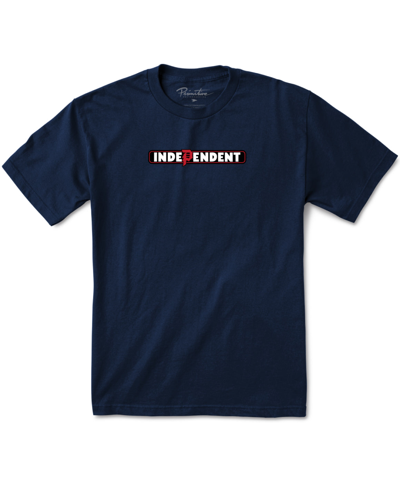PRIMITIVE X INDEPENDENT BAR TEE NAVY