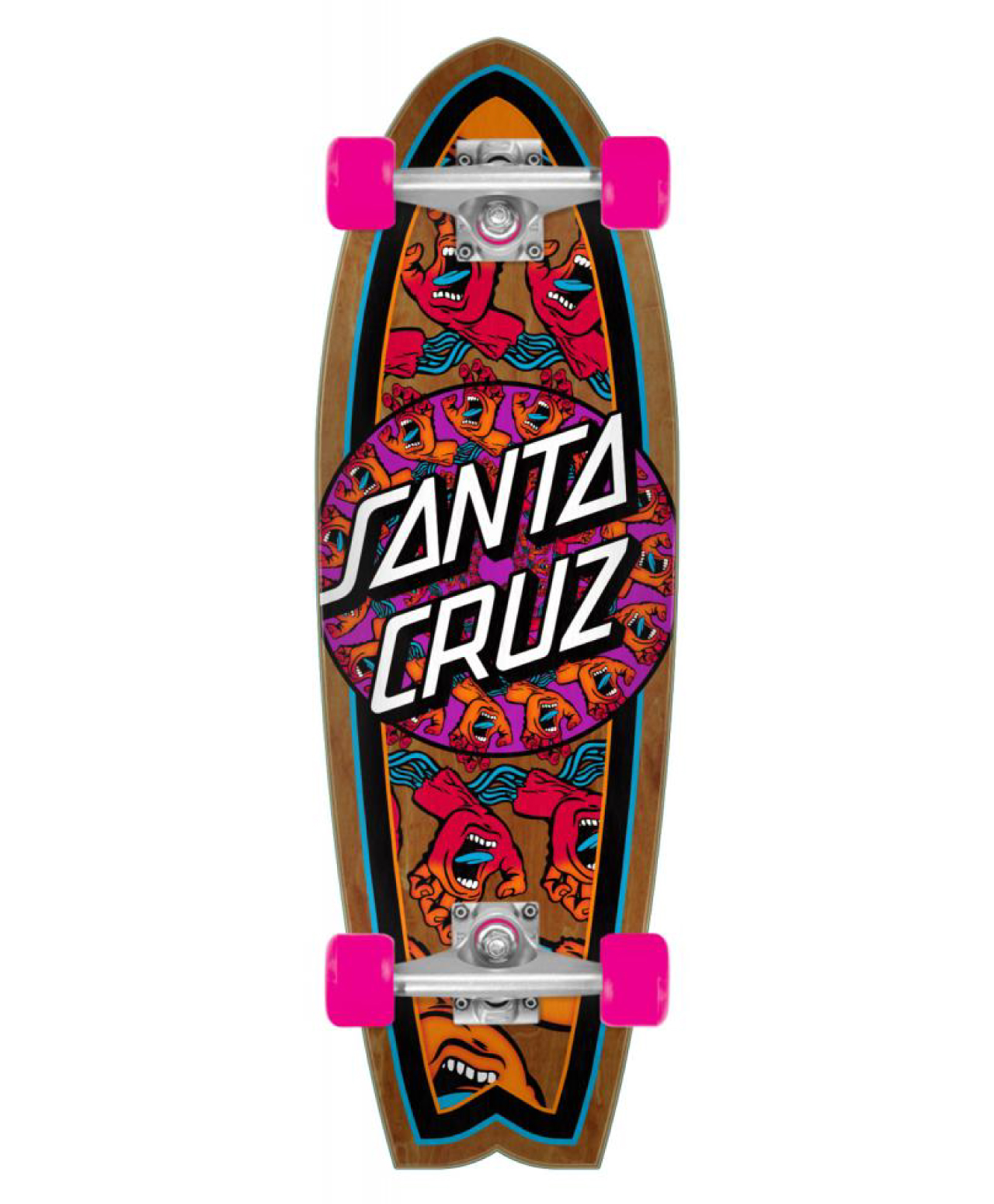 SANTA CRUZ MANDALA HAND SHARK CRUZER 8.8 MULTI