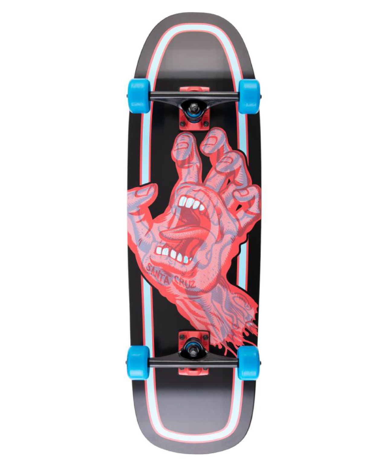 SANTA CRUZ DECODER HAND STREET SKATE 9.51 BLACK