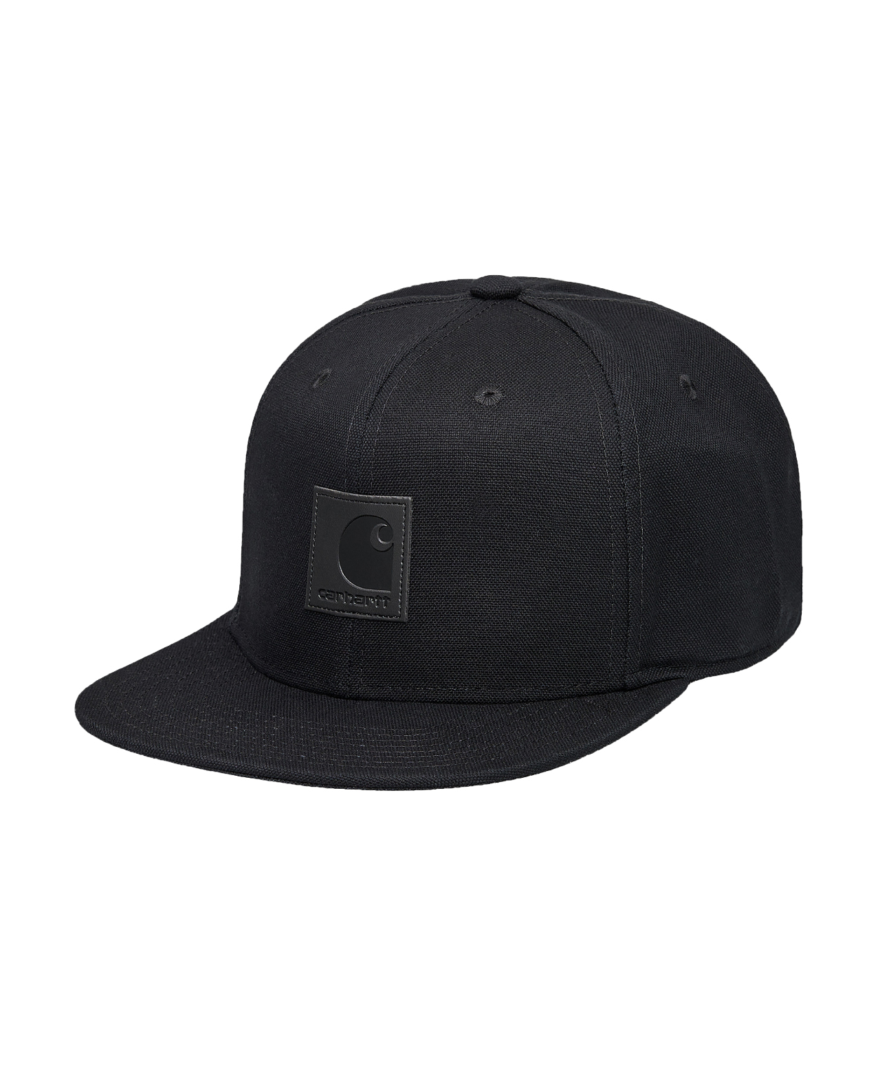 CARHARTT WIP LOGO CAP BLACK