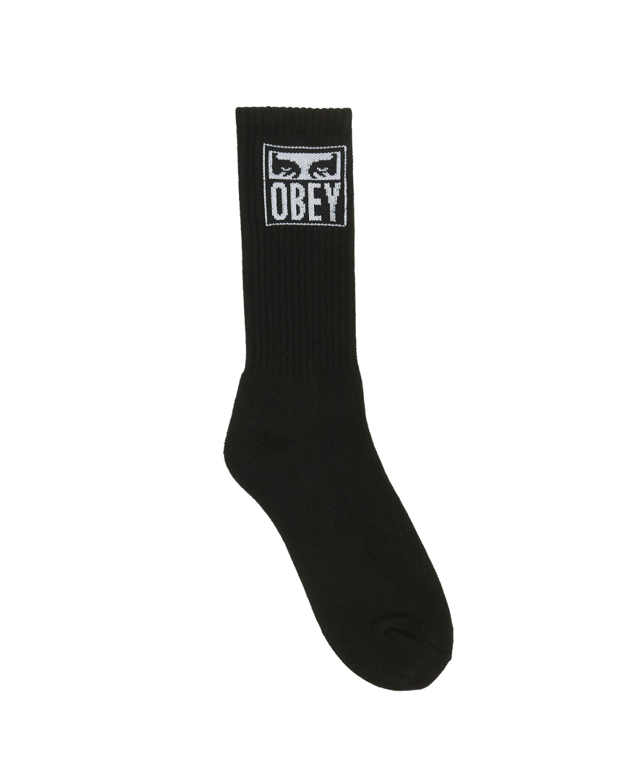OBEY EYES ICON SOCKS BLACK