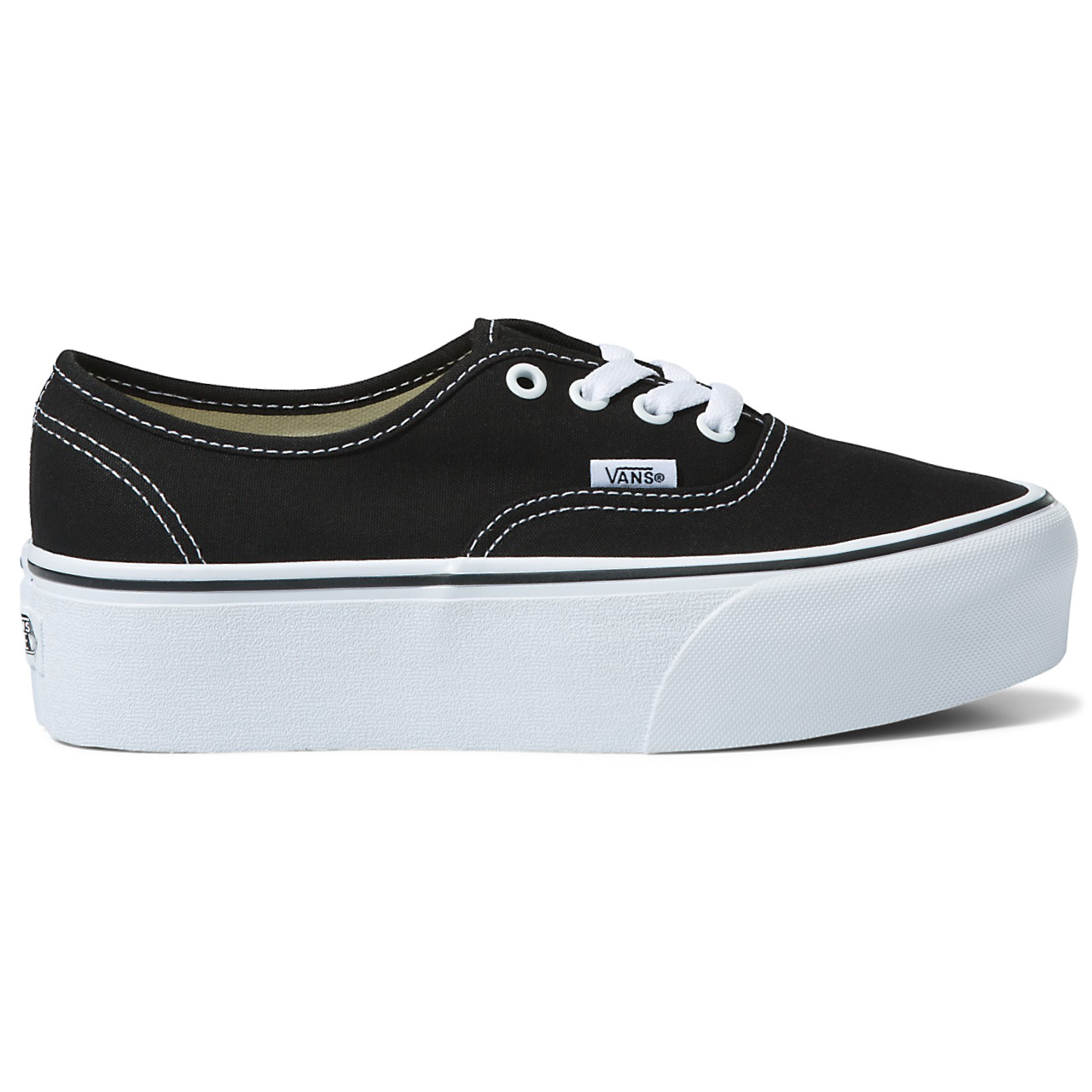 VANS AUTHENTIC STACKFORM BLACK/WHITE
