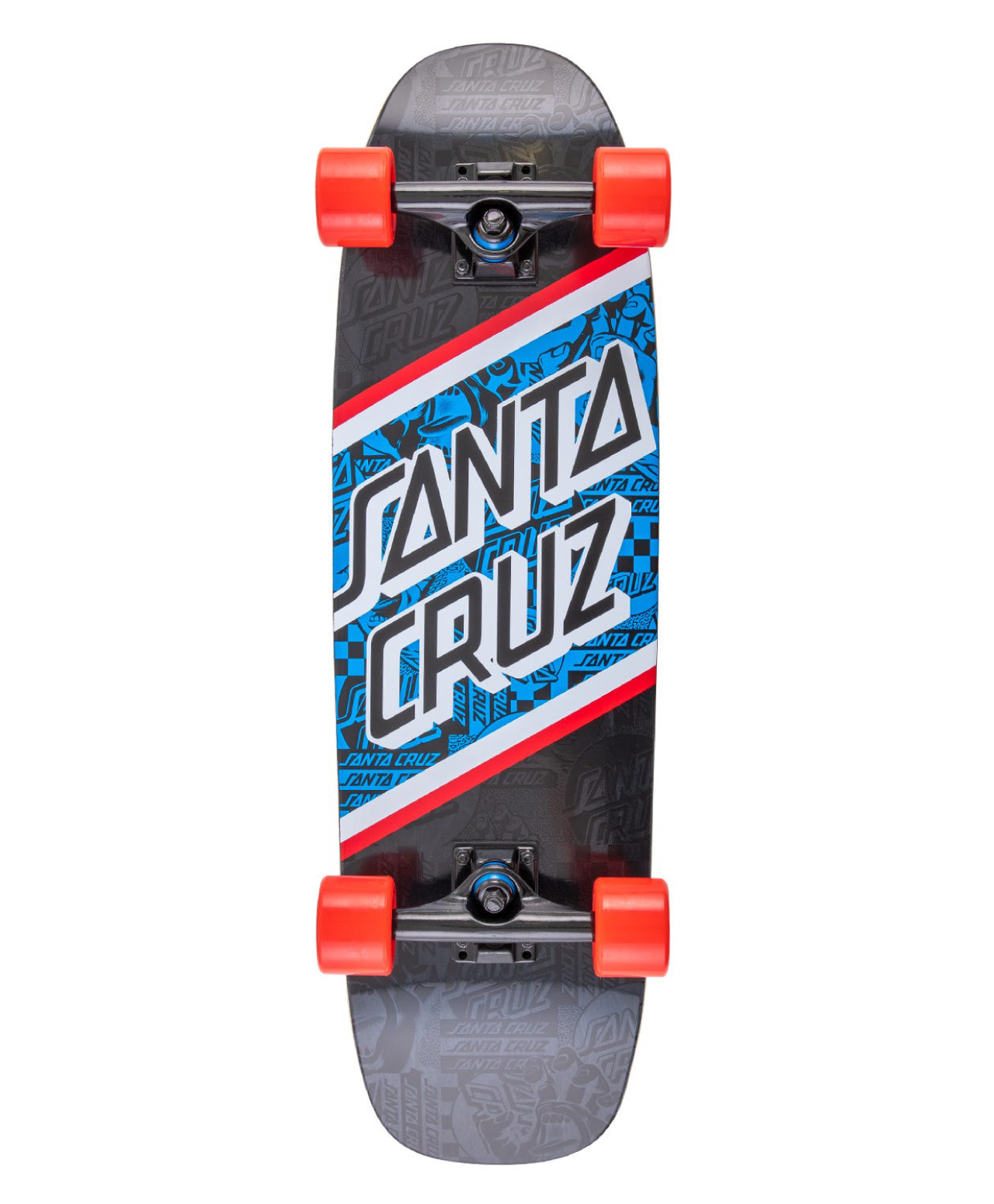 SANTA CRUZ FLYER COLLAGE STREET SKATE 8.4 X 29.4 BLACK