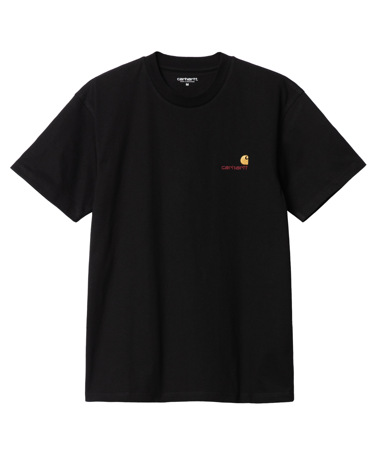 CARHARTT WIP AMERICAN SCRIPT TEE BLACK