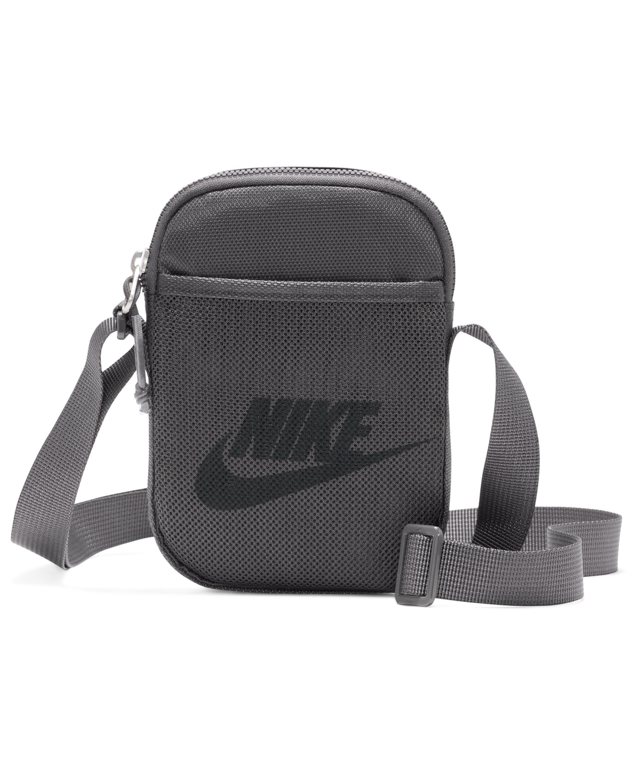 NIKE HERITAGE SMALL CROSSBODY BAG MEDIUM ASH/MEDIUM ASH/BLACK