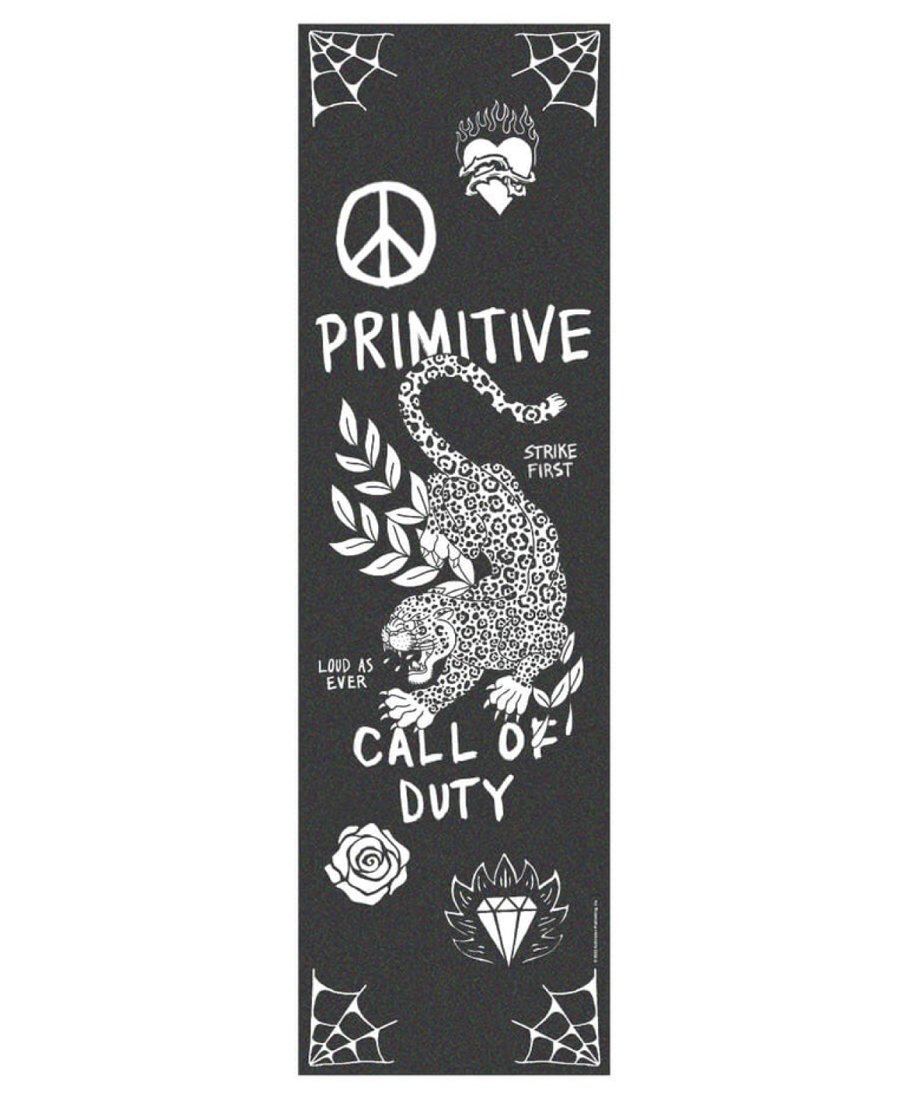PRIMITIVE X CALL OF DUTY TASK FORCE GRIPTAPE BLACK