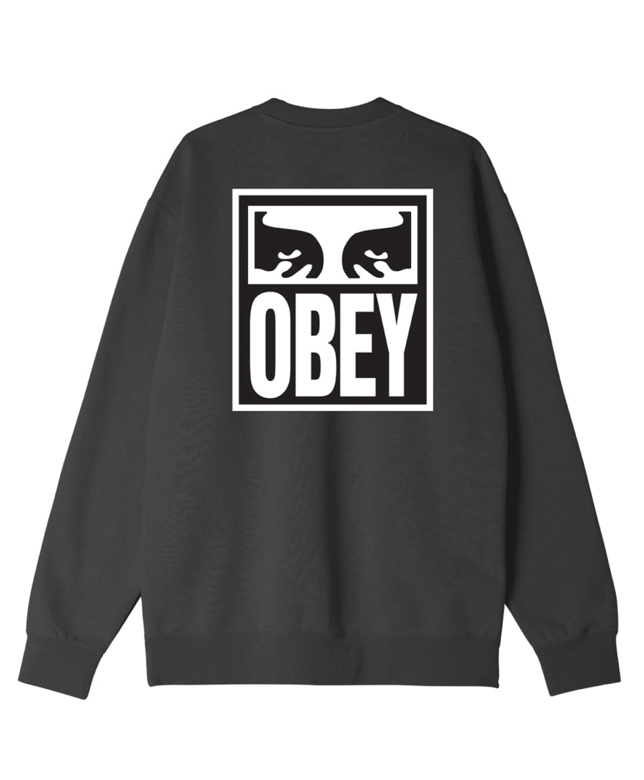OBEY EYES ICON PREMIUM CREW BLACK