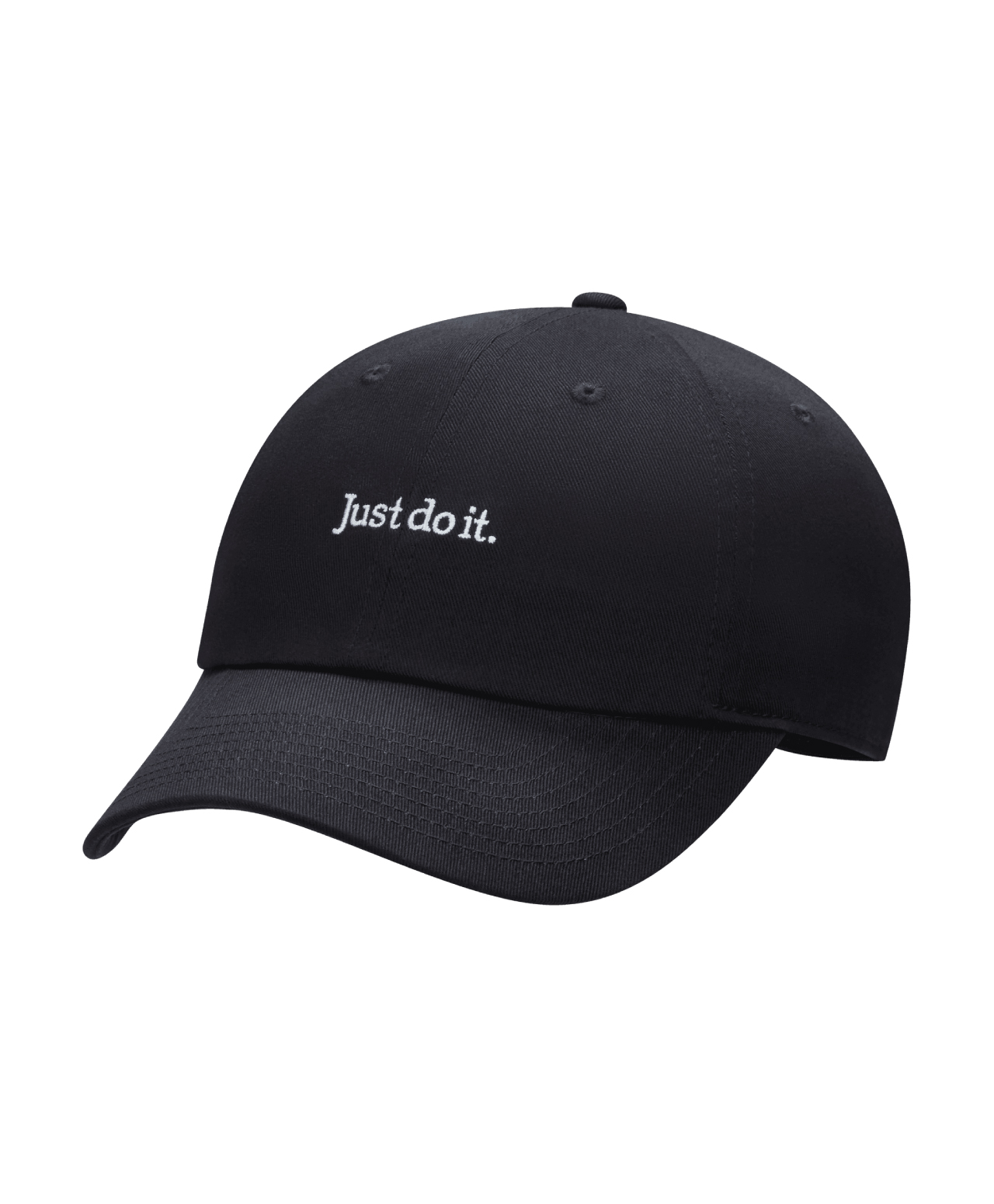 NIKE CLUB UNSTRUCTURED JDI CAP BLACK/WHITE