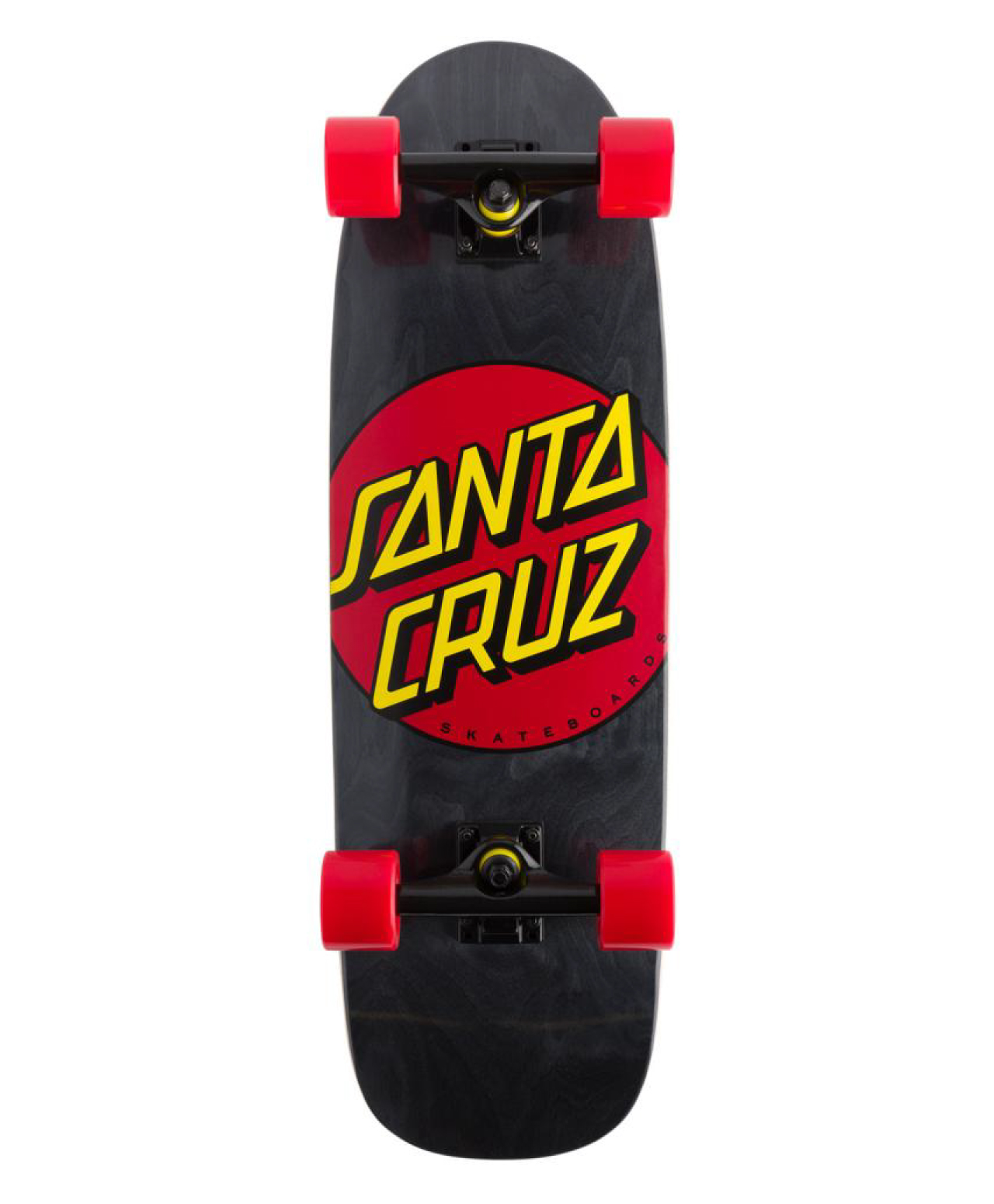 SANTA CRUZ CLASSIC DOT STREET CRUISER 8.79 X 29.05 BLACK/RED