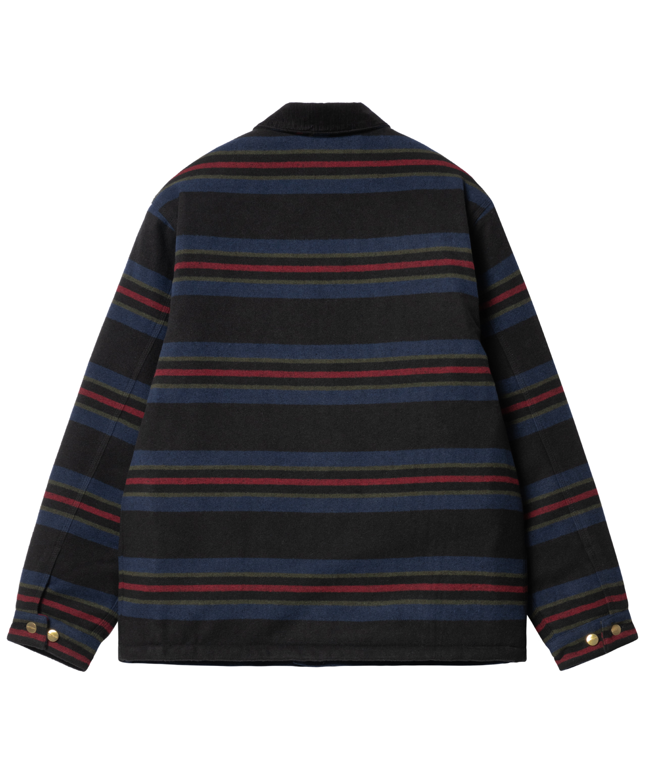 CARHARTT WIP OREGON JACKET STARCO STRIPE BLACK | JACKETS | Color