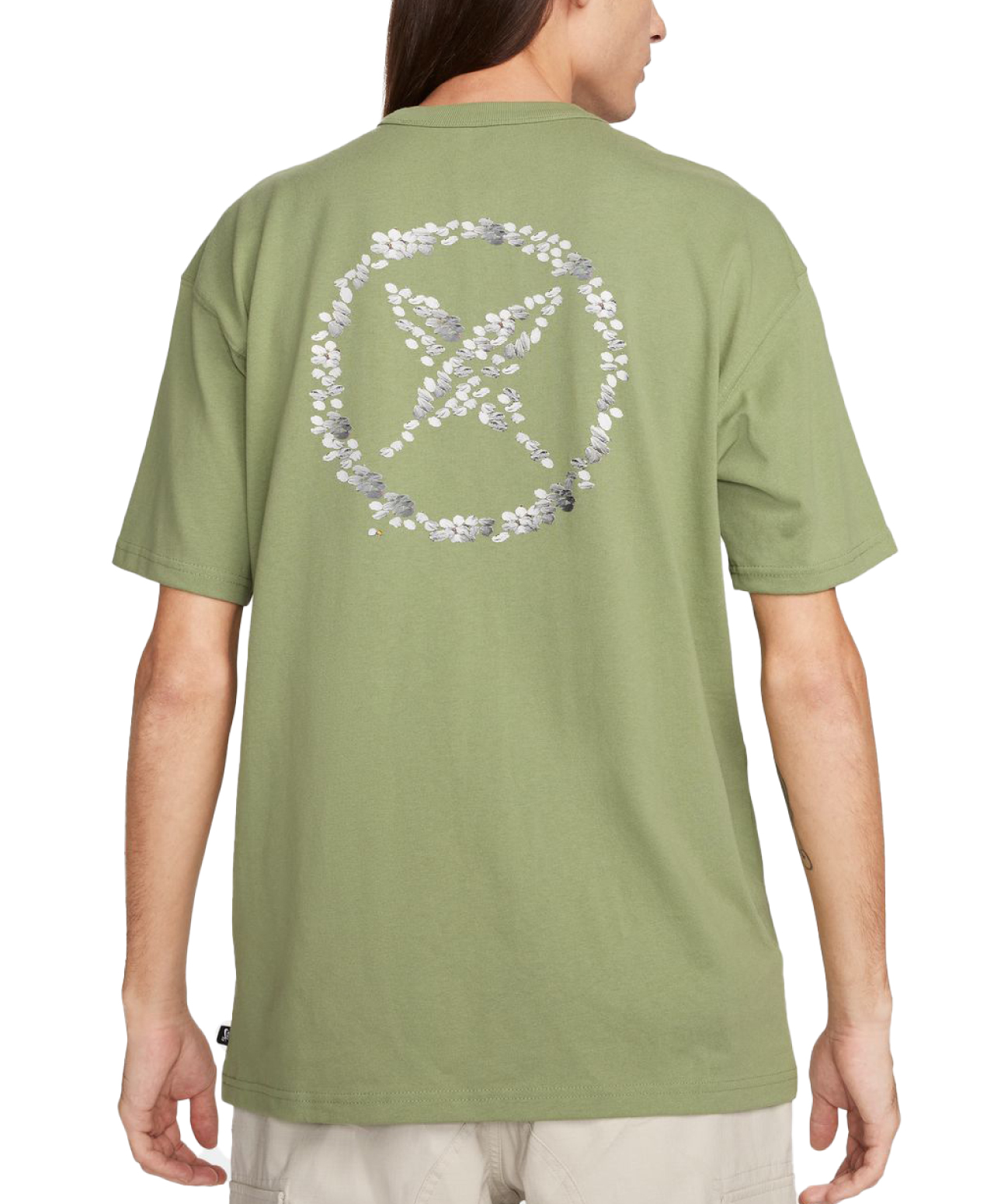 NIKE SB MAX 90 SUSTAINABLE YUTO TEE OIL GREEN