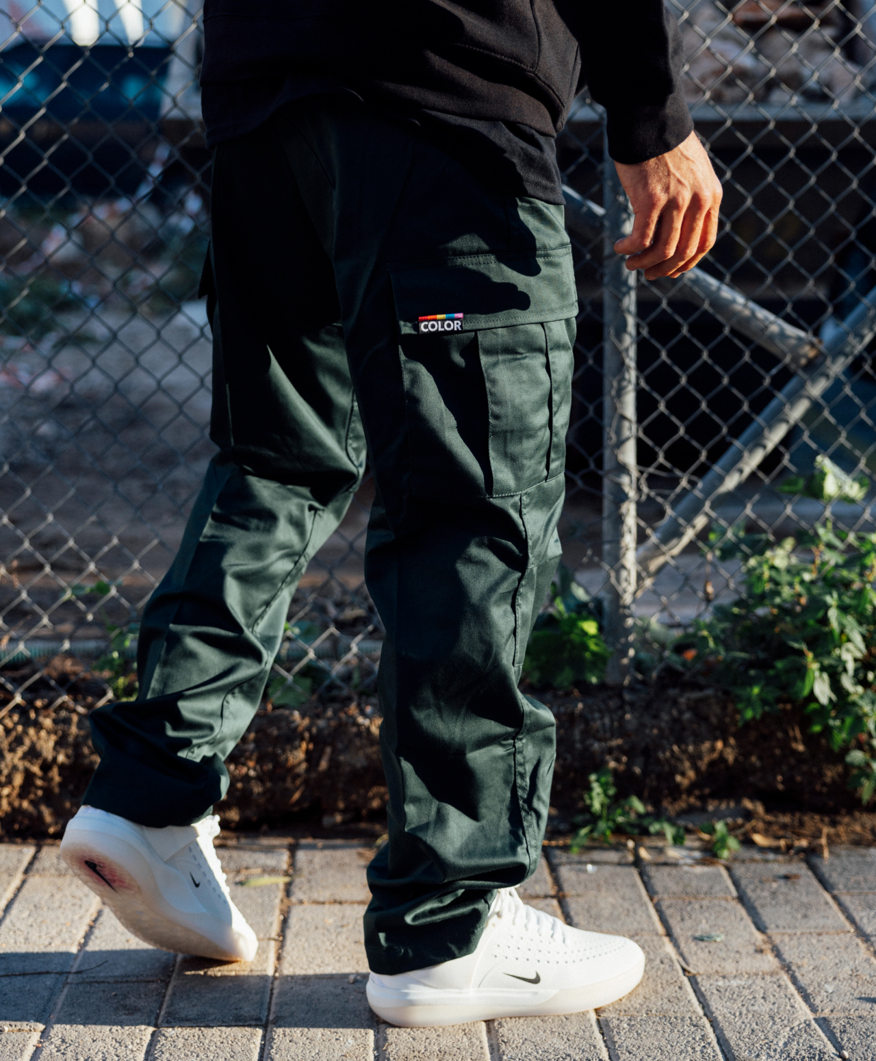 COLOR I-5 CARGO PANTS FOREST