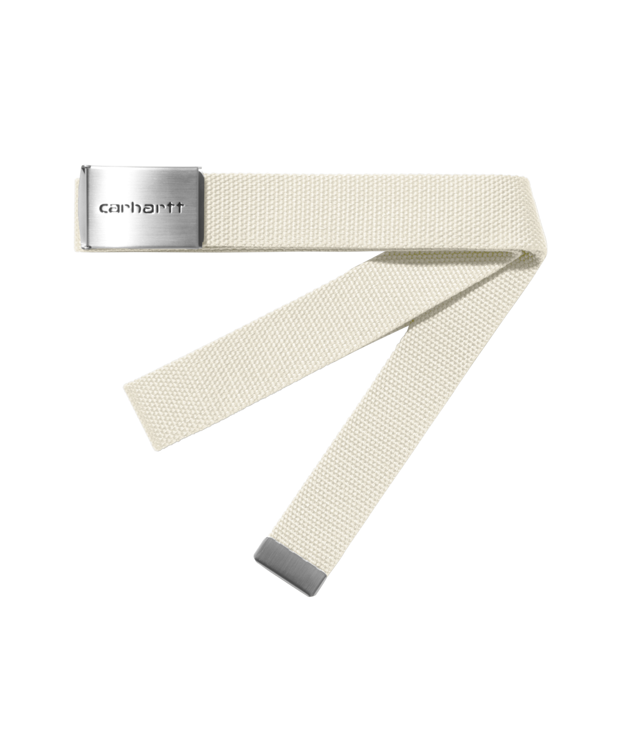 CARHARTT WIP CLIP BELT CHROME WAX
