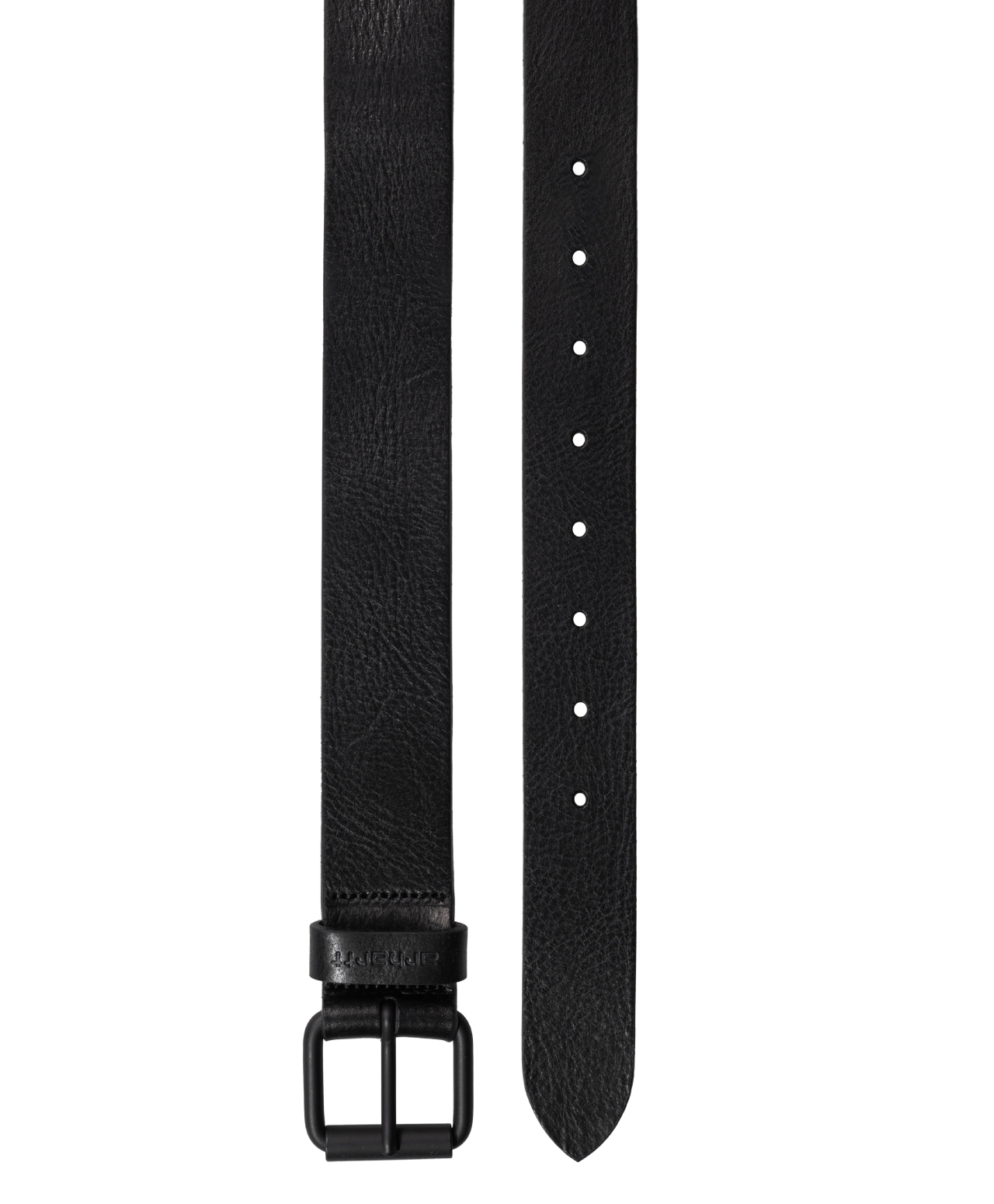 CARHARTT WIP RYAN LEATHER BELT BLACK