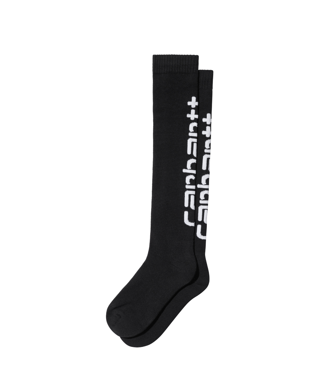 CARHARTT WIP  SCRIPT SOCKS BLACK/WHITE