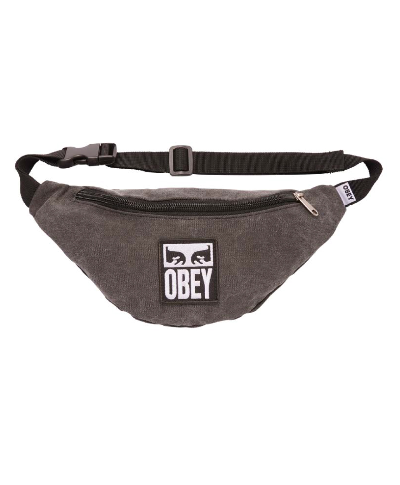 OBEY WASTED HIP PACK II PIGMENT BLACK