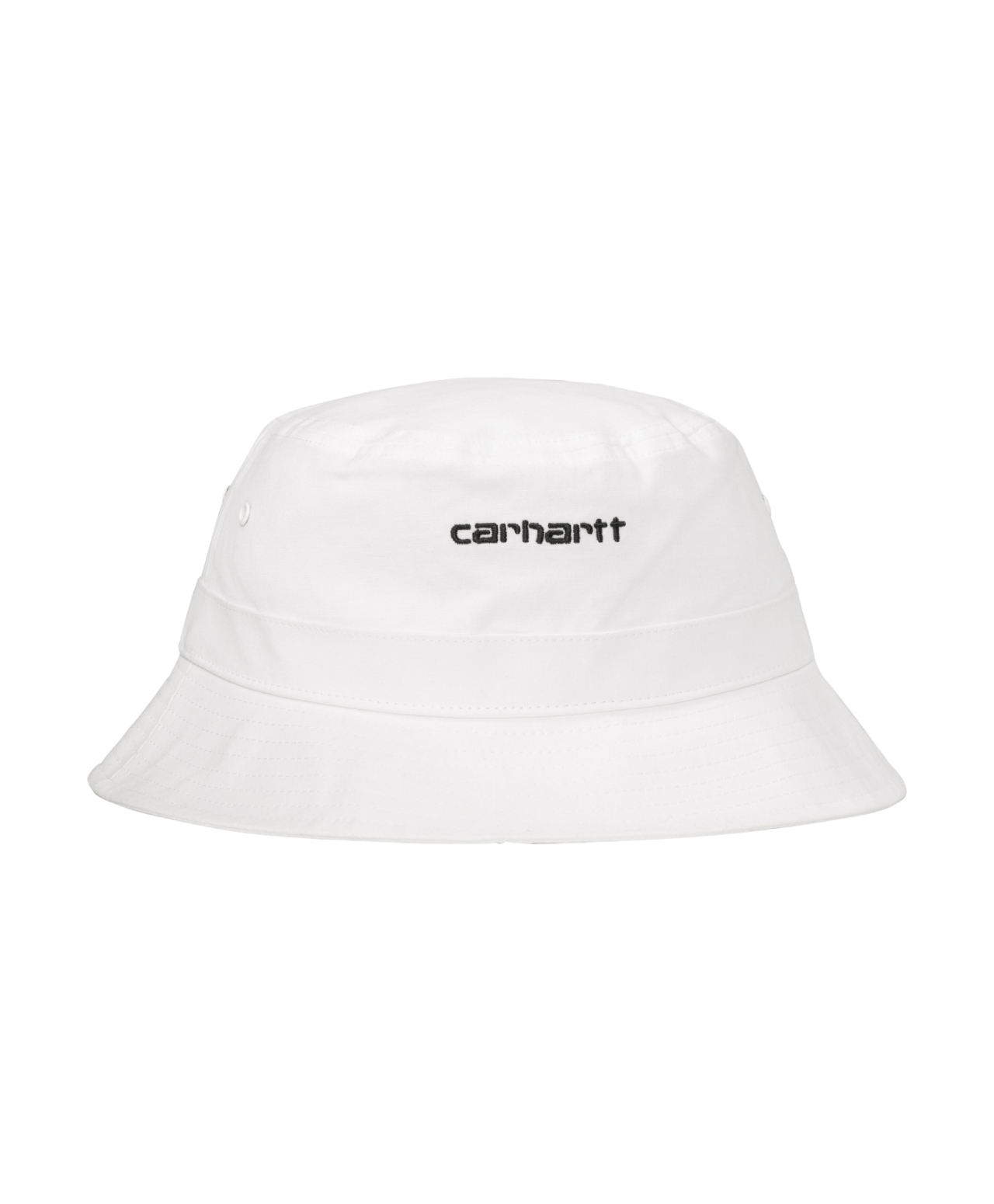 CARHARTT WIP SCRIPT BUCKET HAT WHITE/BLACK