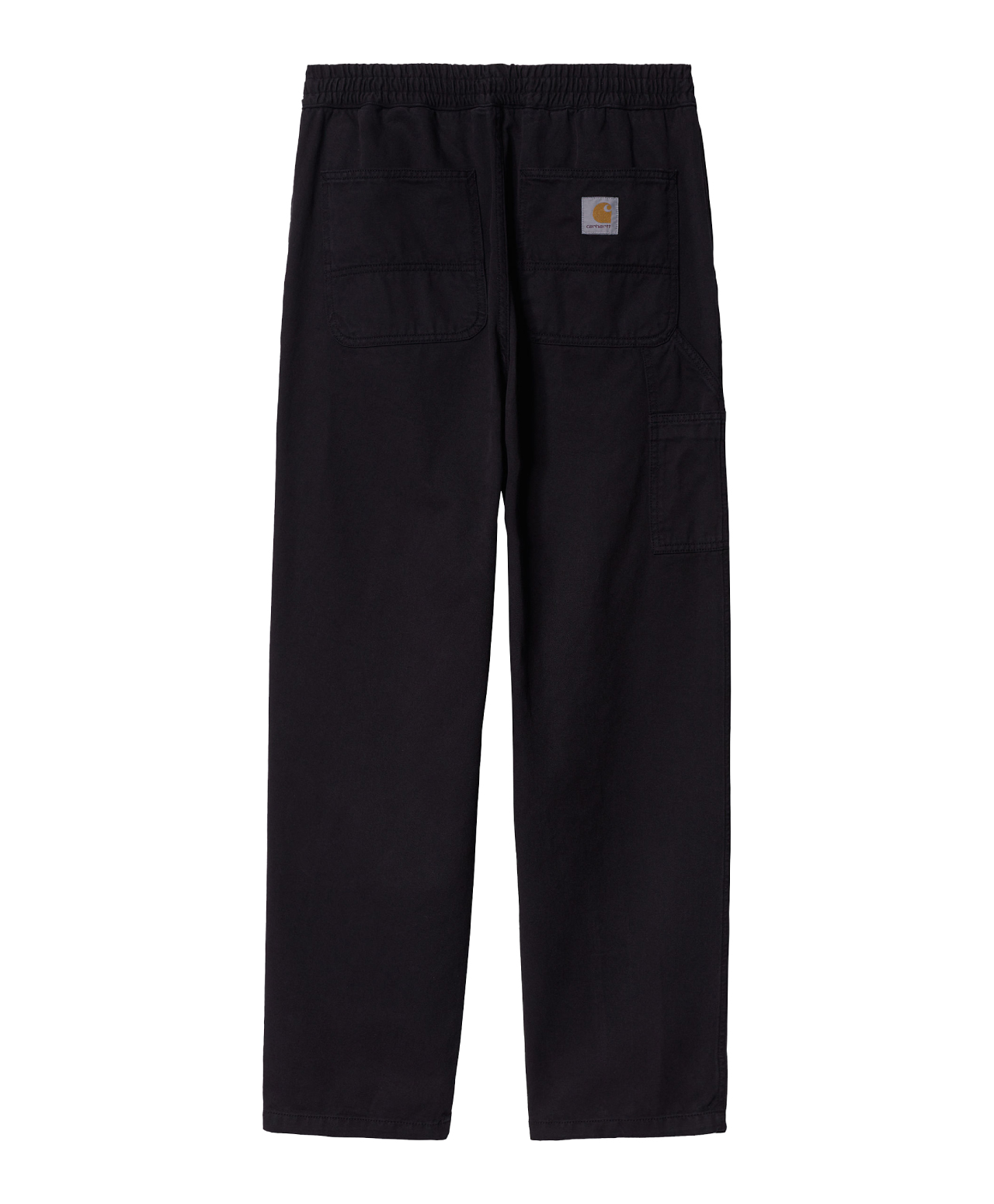 CARHARTT WIP FLINT PANT BLACK GARMENT DYED