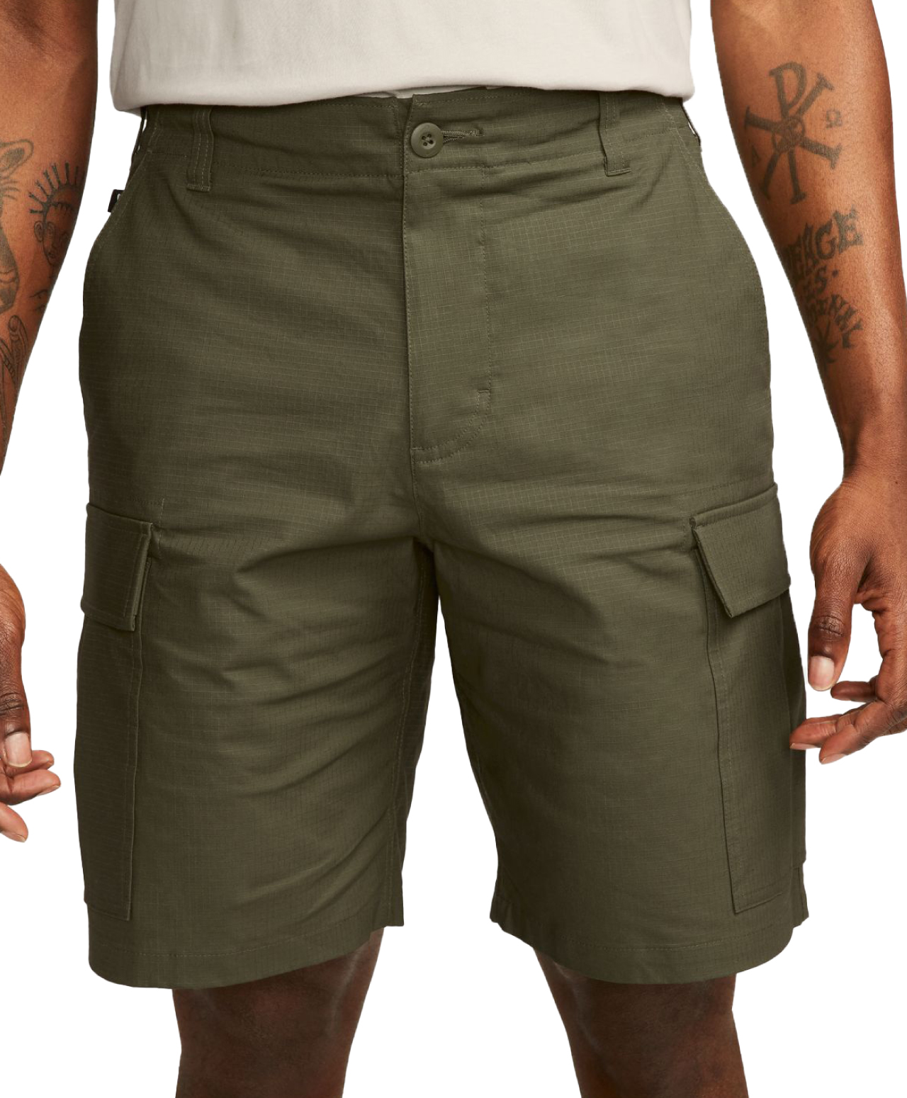 NIKE SB KEARNY CARGO SHORTS MEDIUM OLIVE