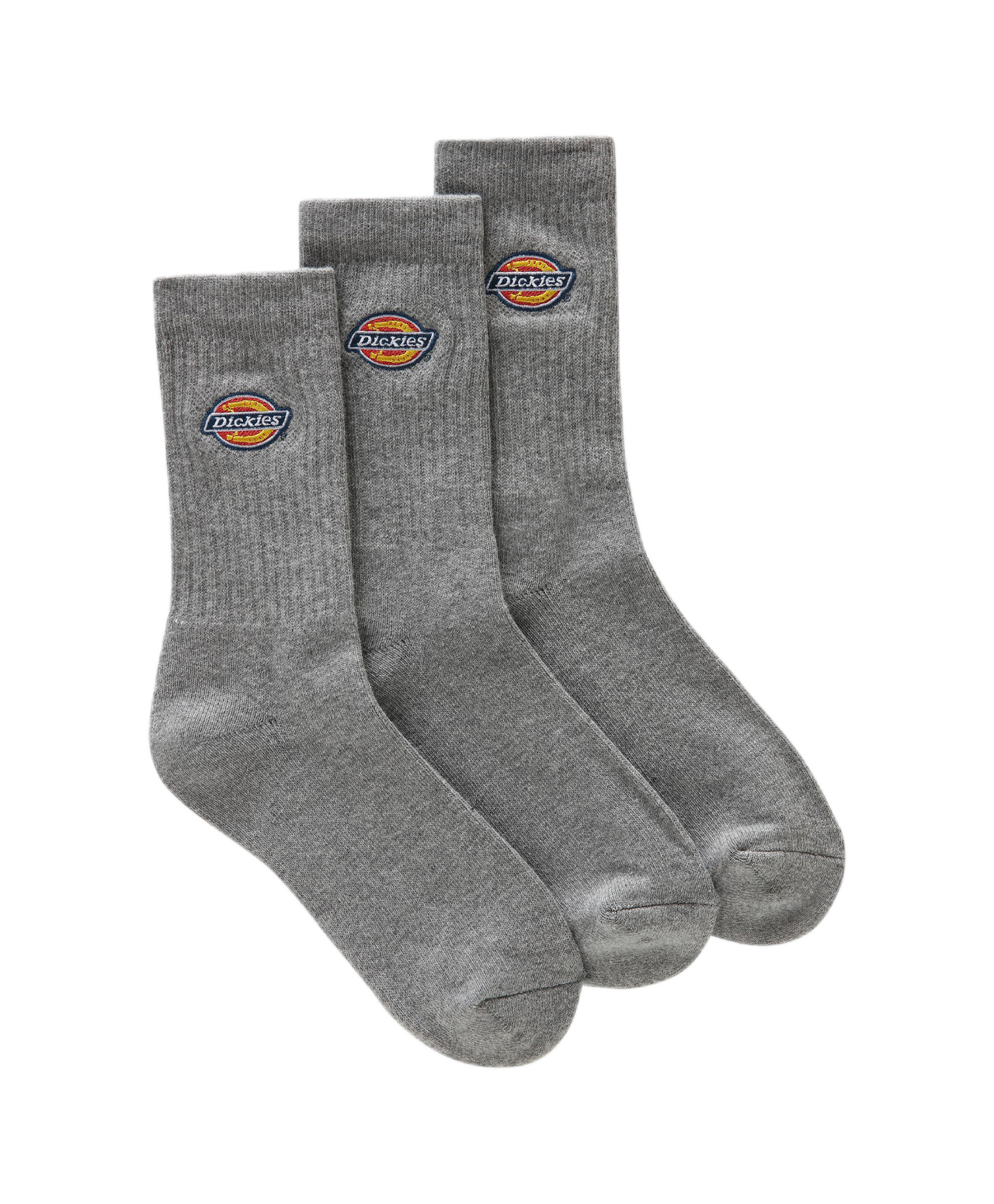DICKIES VALLEY GROVE SOCKS 3-PACK GREY MELANGE