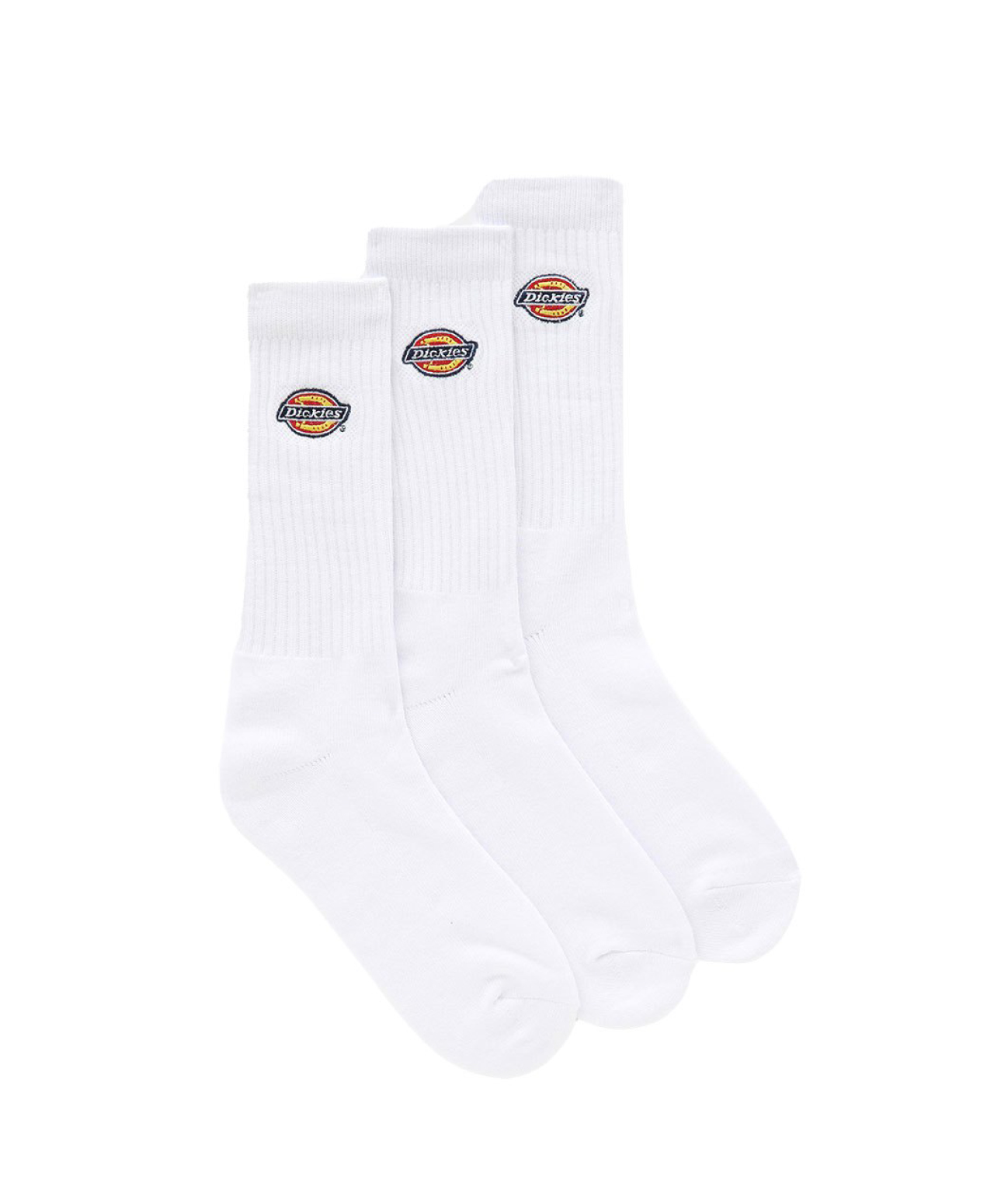 DICKIES VALLEY GROVE SOCKS 3-PACK WHITE