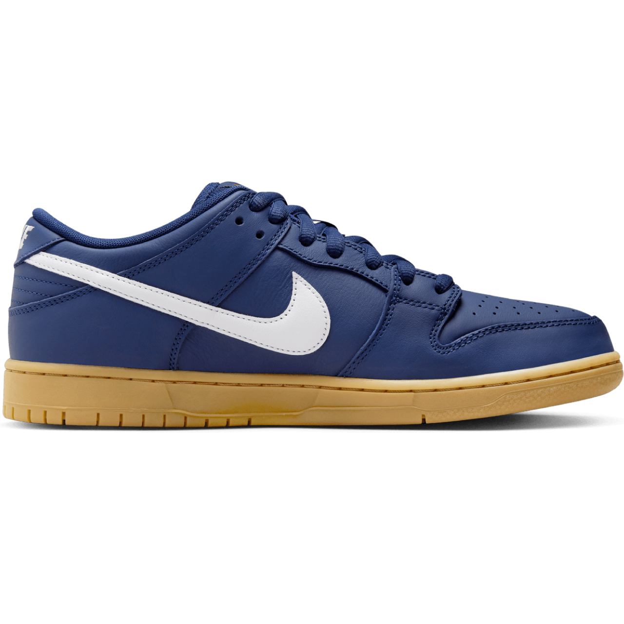 NIKE SB DUNK LOW PRO NAVY/WHITE NAVY/GUM LIGHT BROWN