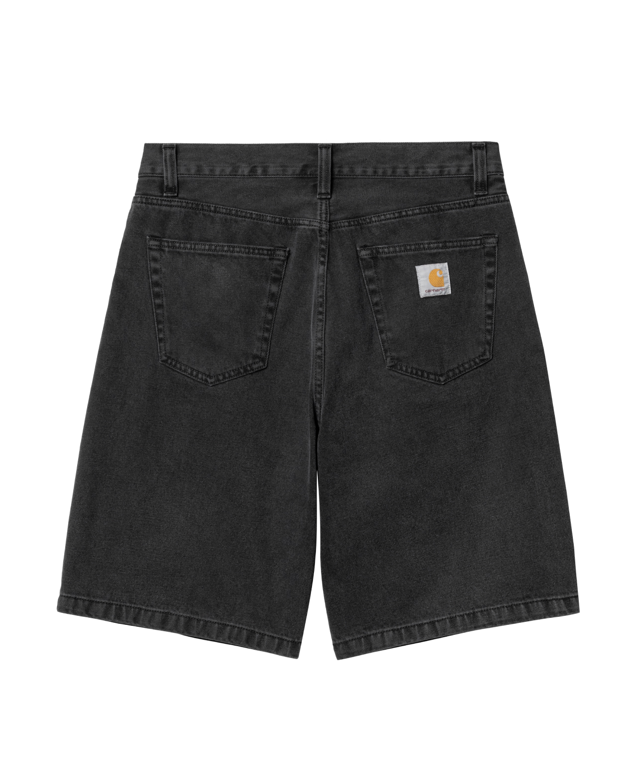 CARHARTT WIP LANDON SHORT BLACK STONE WASHED
