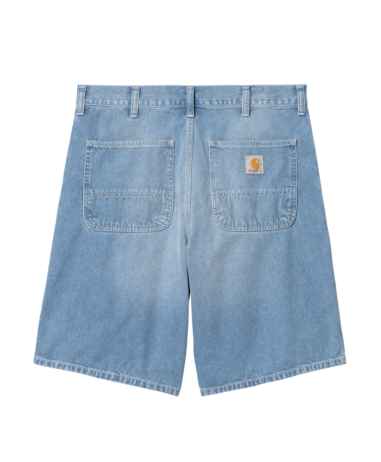 CARHARTT WIP SIMPLE SHORT BLUE LIGHT TRUE WASHED
