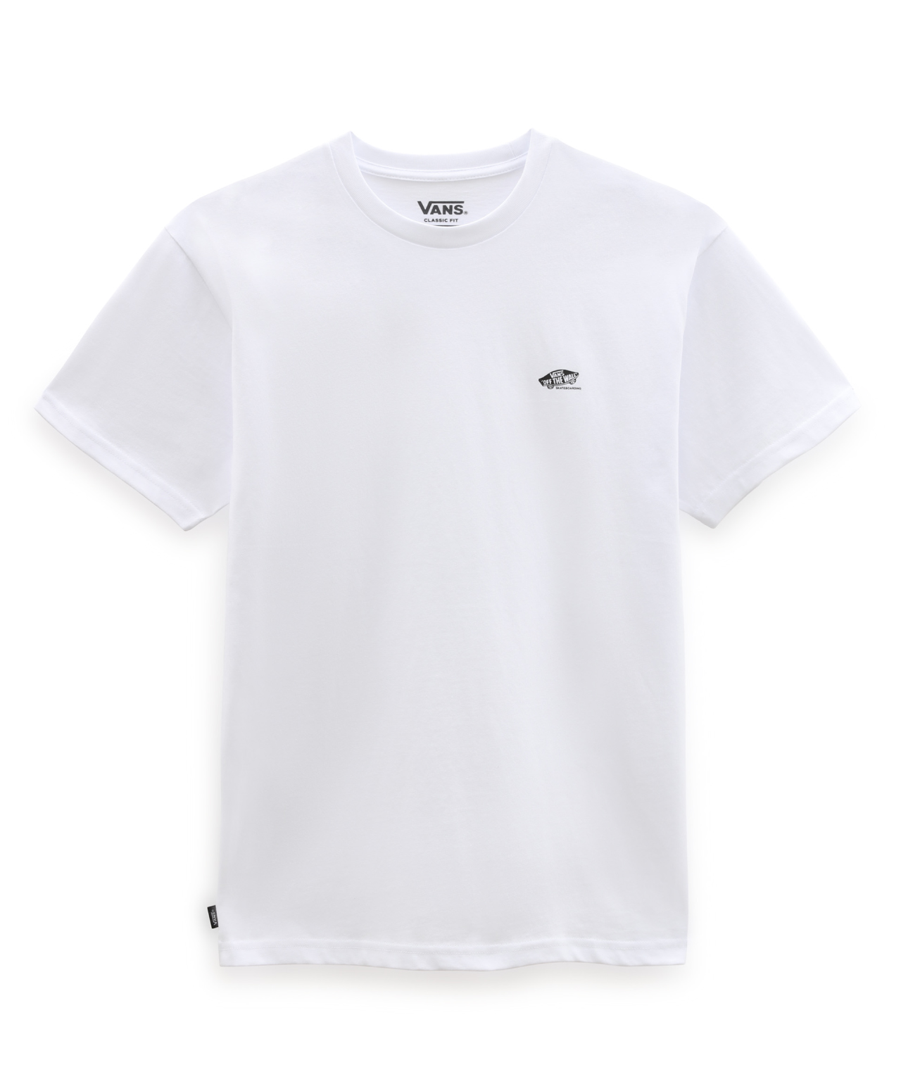 VANS SKATE CLASSICS TEE WHITE