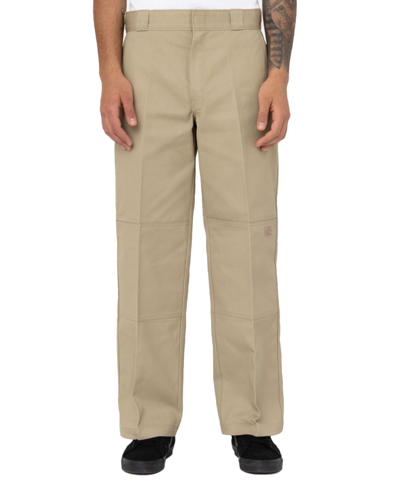 DICKIES DOUBLE KNEE WORK PANTS KHAKI
