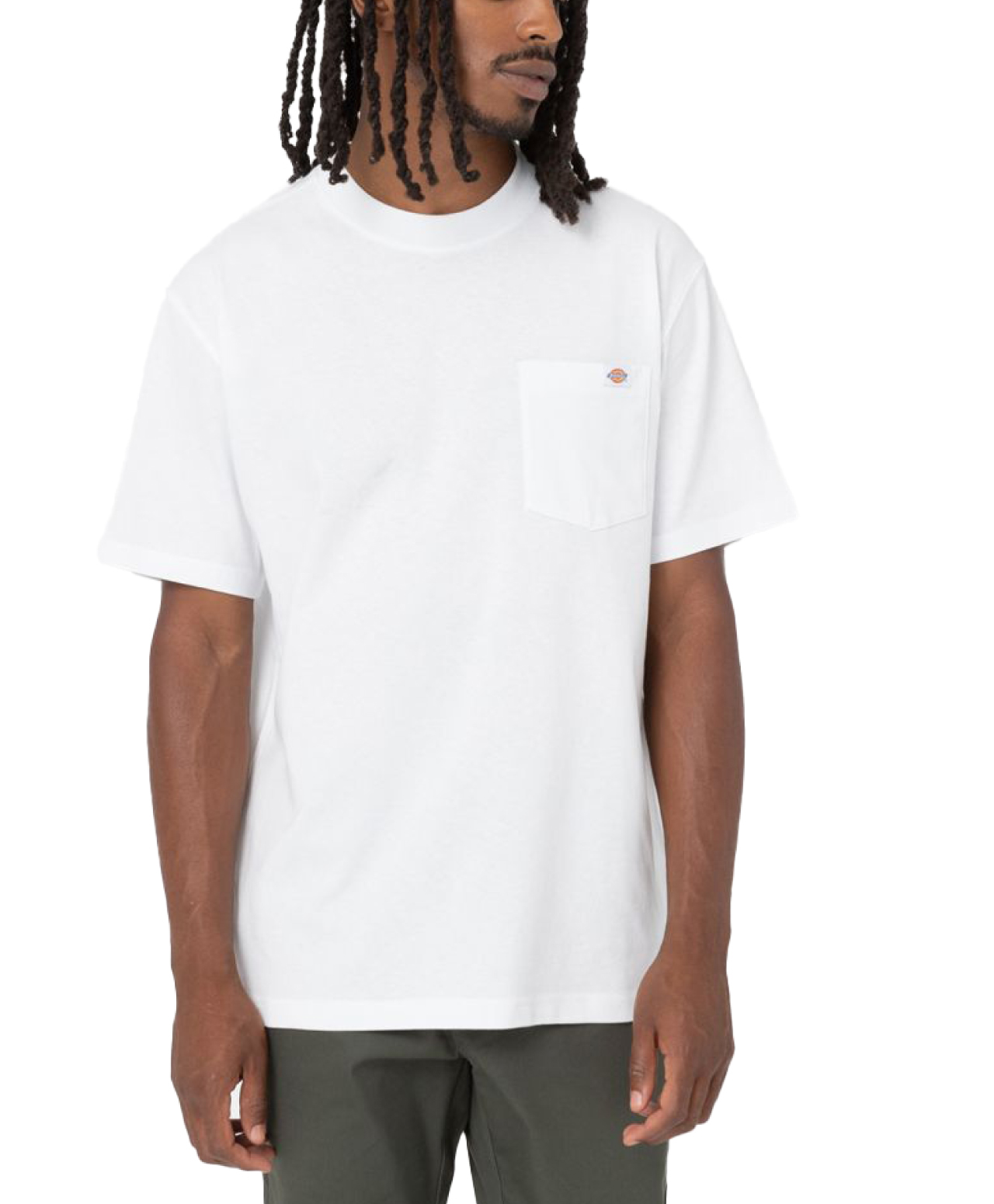 DICKIES LURAY POCKET TEE WHITE