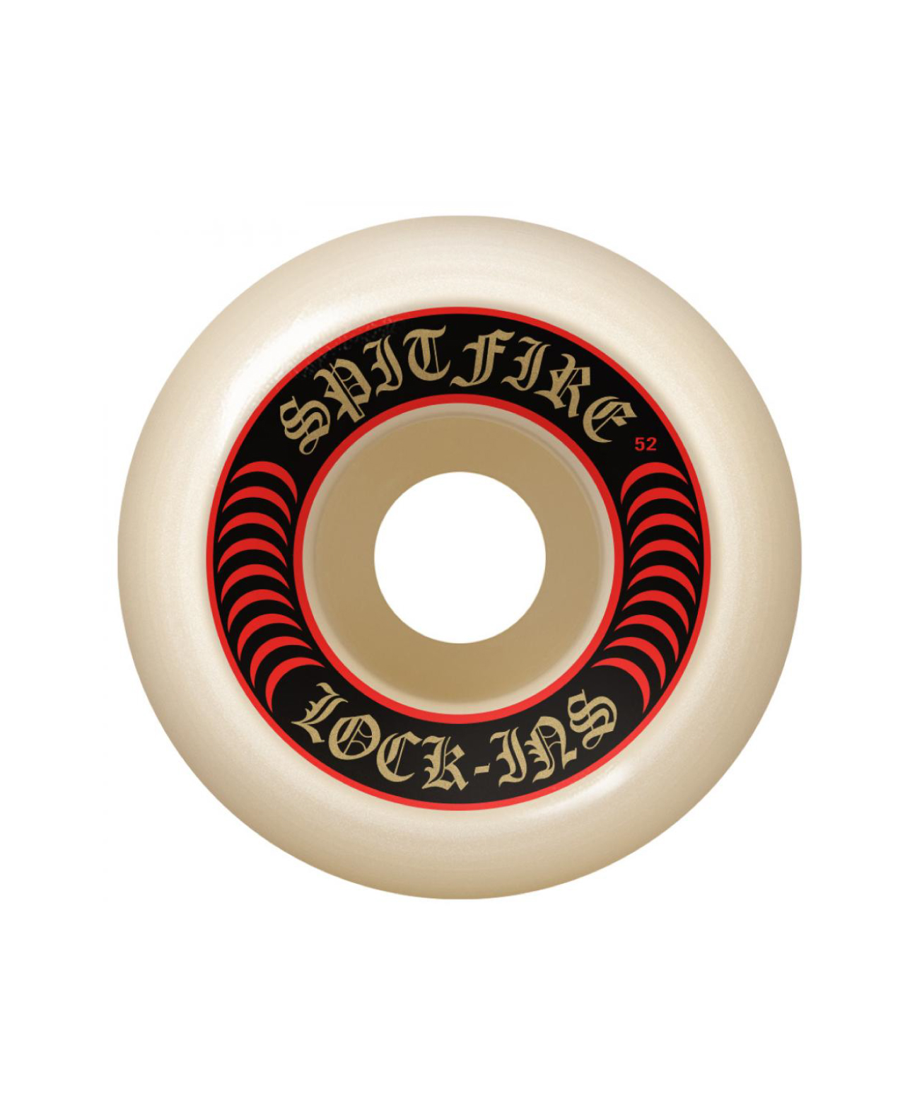 SPITFIRE FORMULA FOUR WHEELS LOCK IN 101DU 55MM WHITE