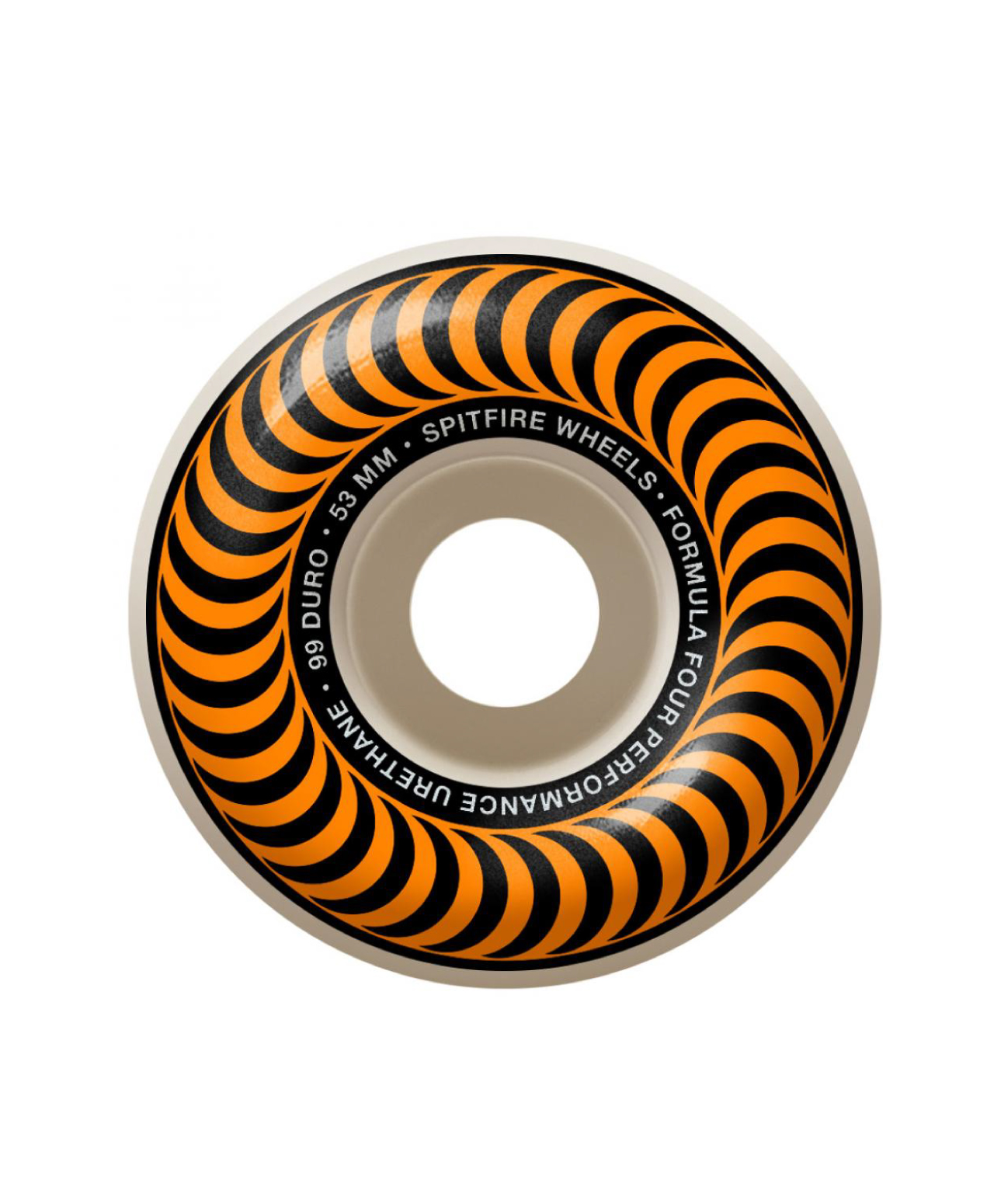 SPITFIRE FORMULA FOUR WHEELS CLASSICS 99 53MM ORANGE