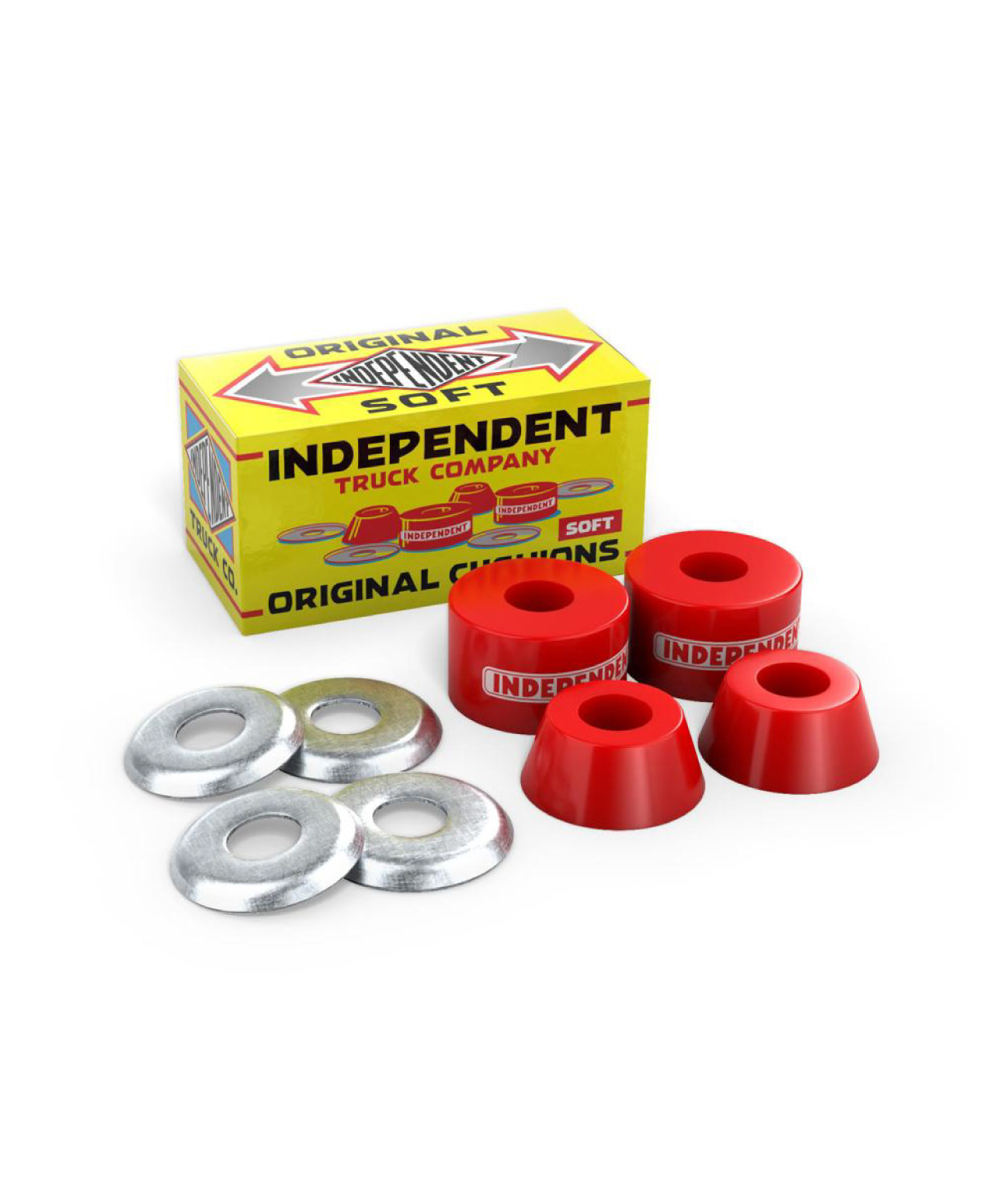 INDEPENDENT BUSHINGS POP 4 ORIGINAL CUSHION RED