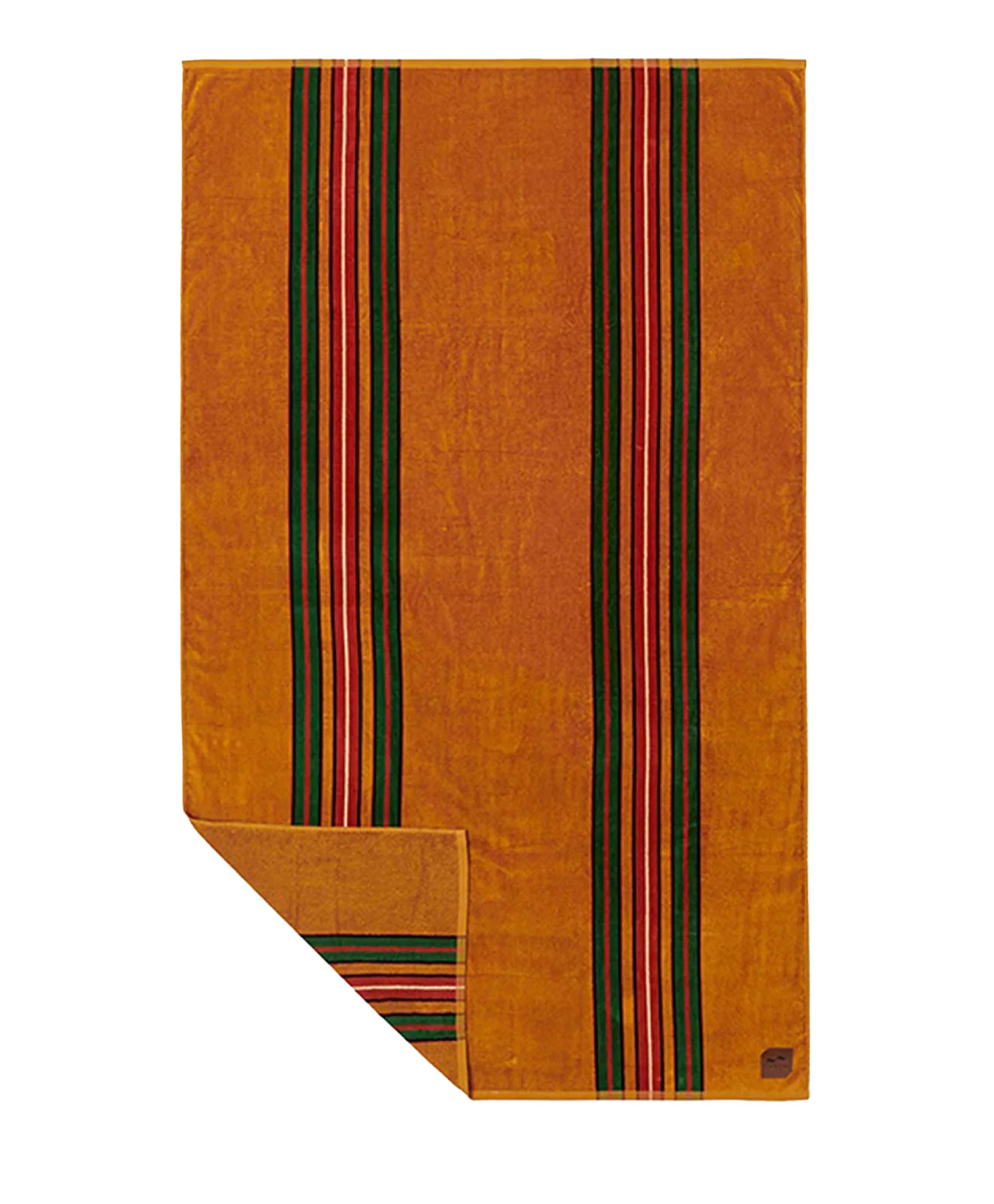 SLOWTIDE SEAGER STRIPE TOWEL MUSTARD