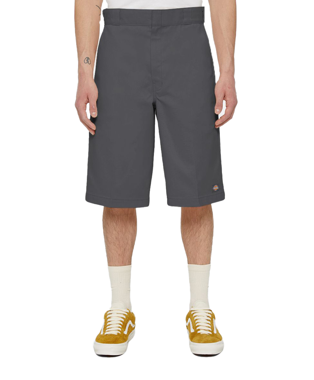 DICKIES 13 INCH MULTI POCKET WORK SHORTS CHARCOAL GREY