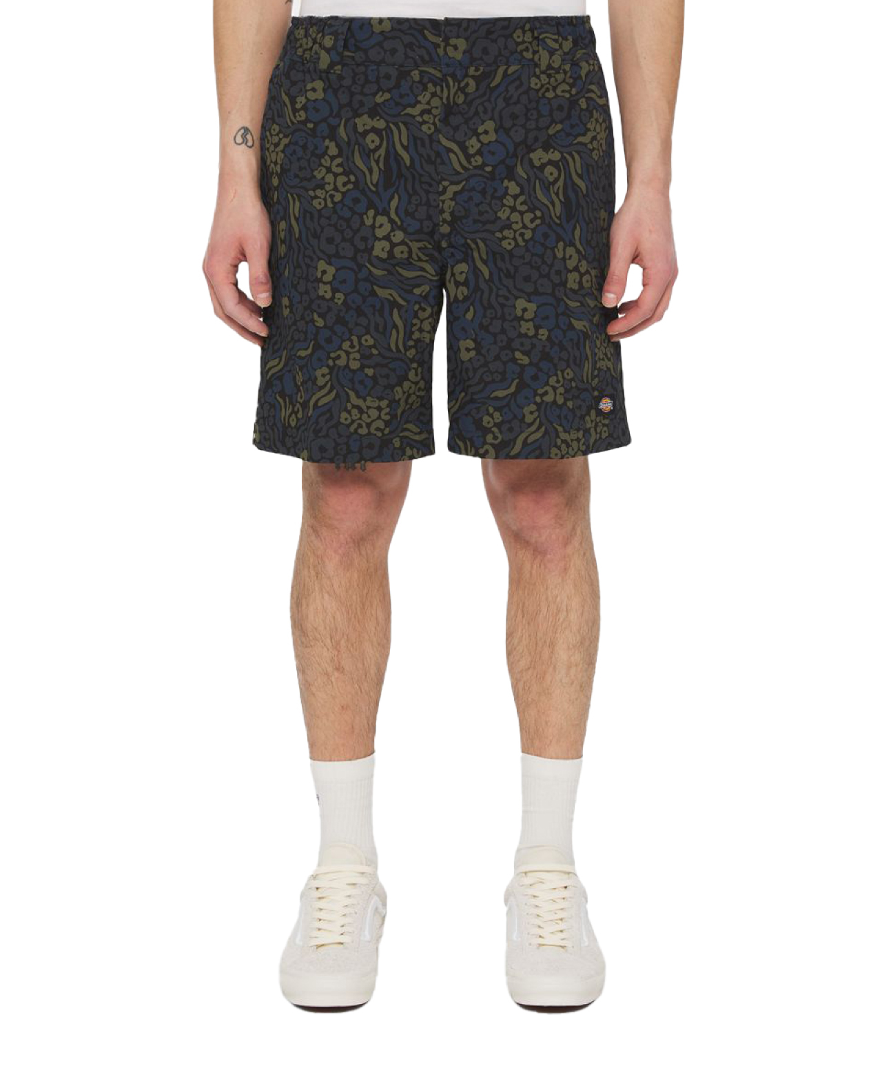 DICKIES SALTVILLE SHORT BLUE/BROWN
