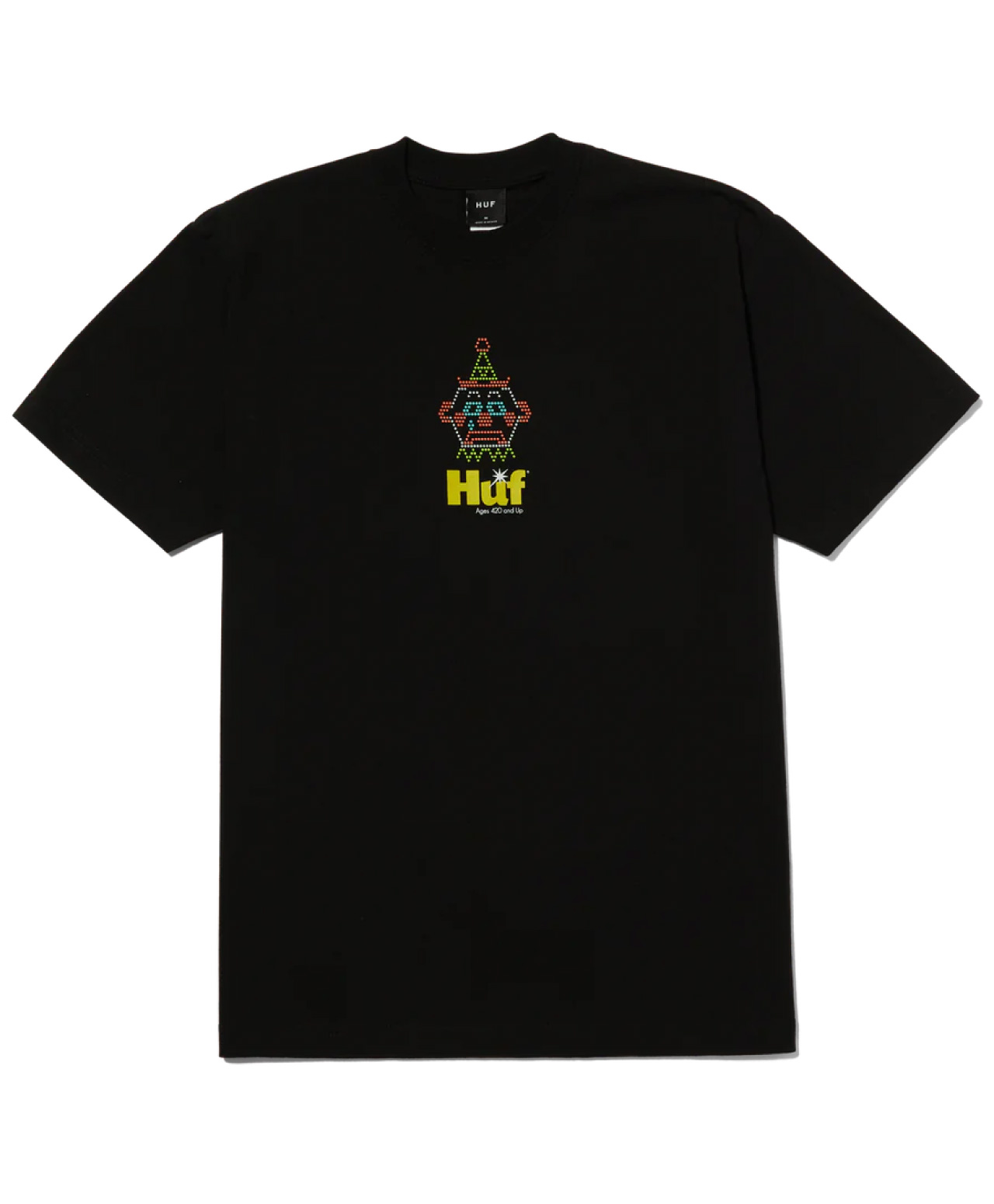HUF CLOWNIN AROUND TEE BLACK