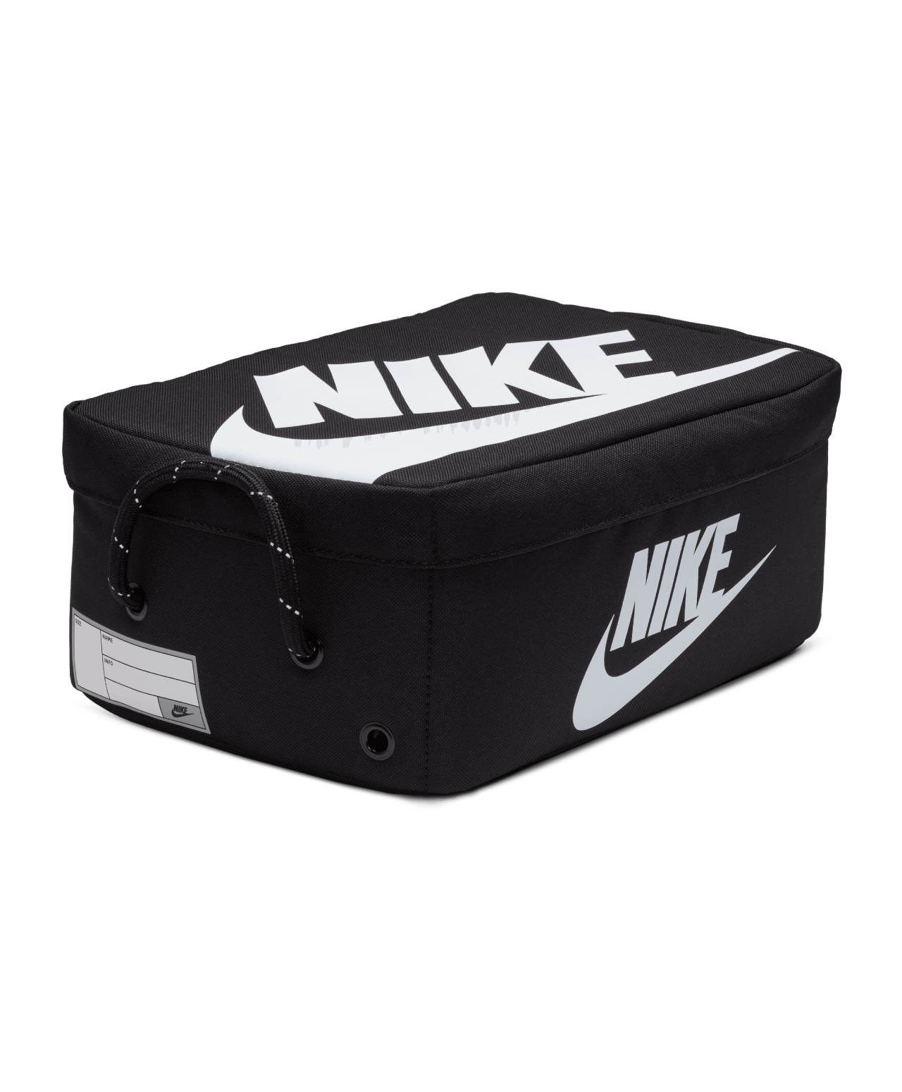 NIKE SHOE BOX BLACK/BLACK/WHITE